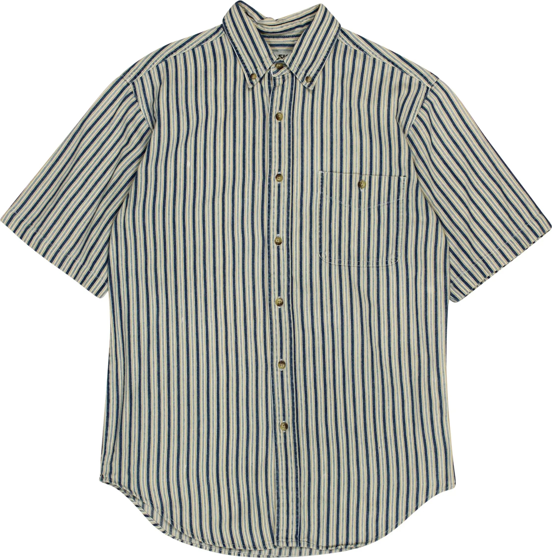 Basic Editions - 90s Striped Shirt- ThriftTale.com - Vintage and second handclothing