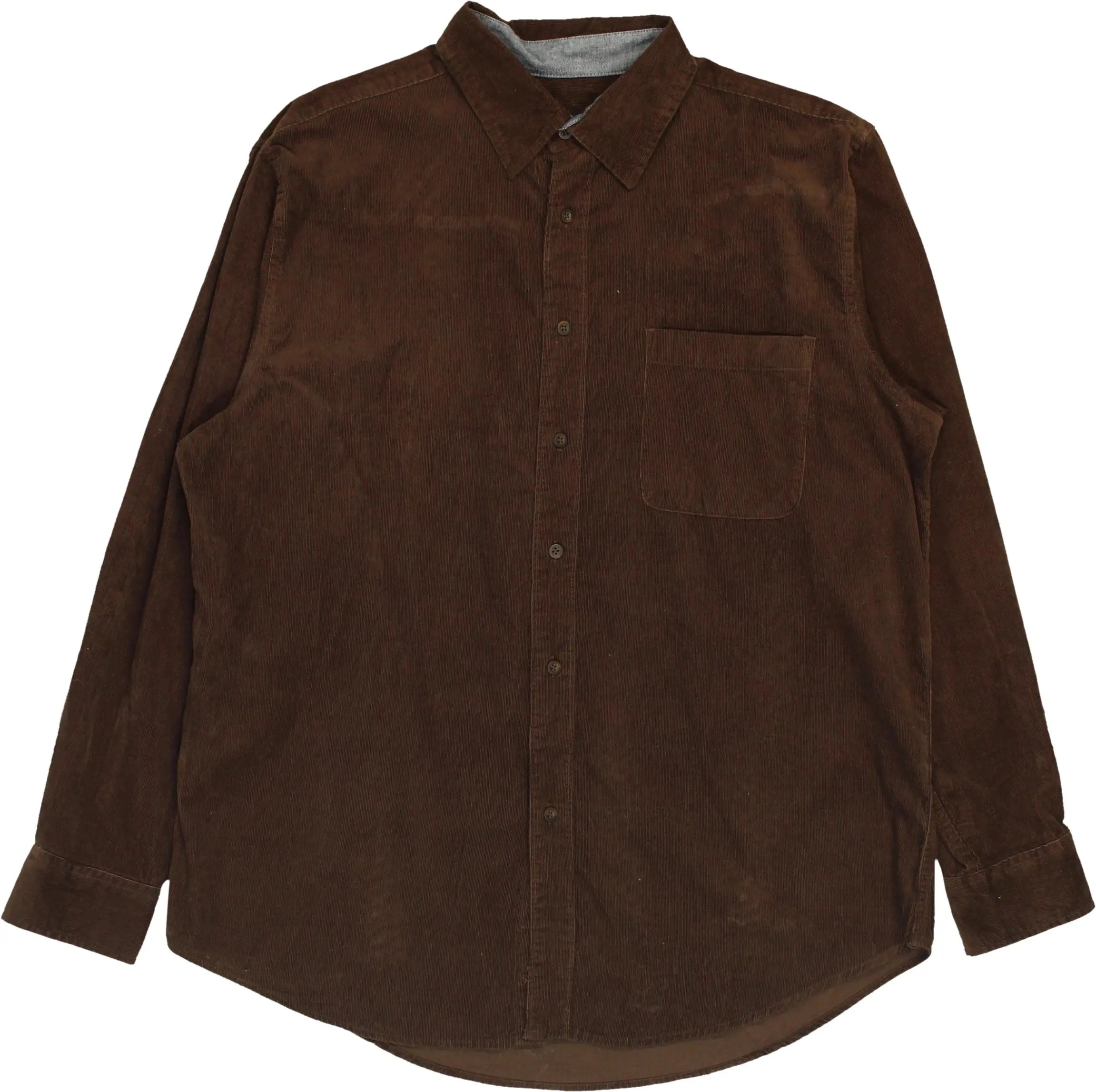 Basic Editions - Corduroy Shirt- ThriftTale.com - Vintage and second handclothing