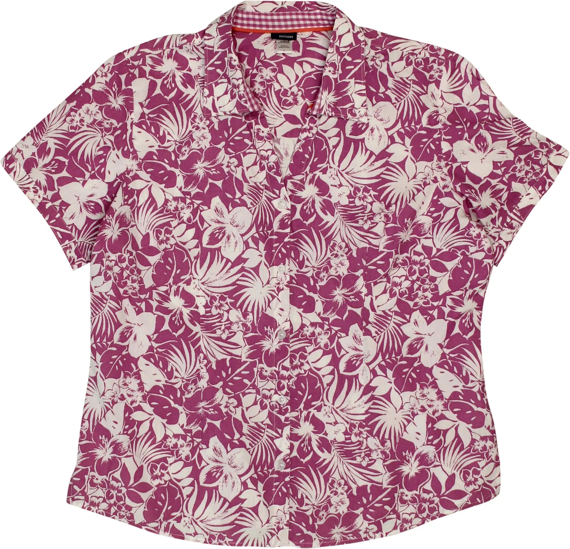 Basic Editions - Floral Blouse- ThriftTale.com - Vintage and second handclothing