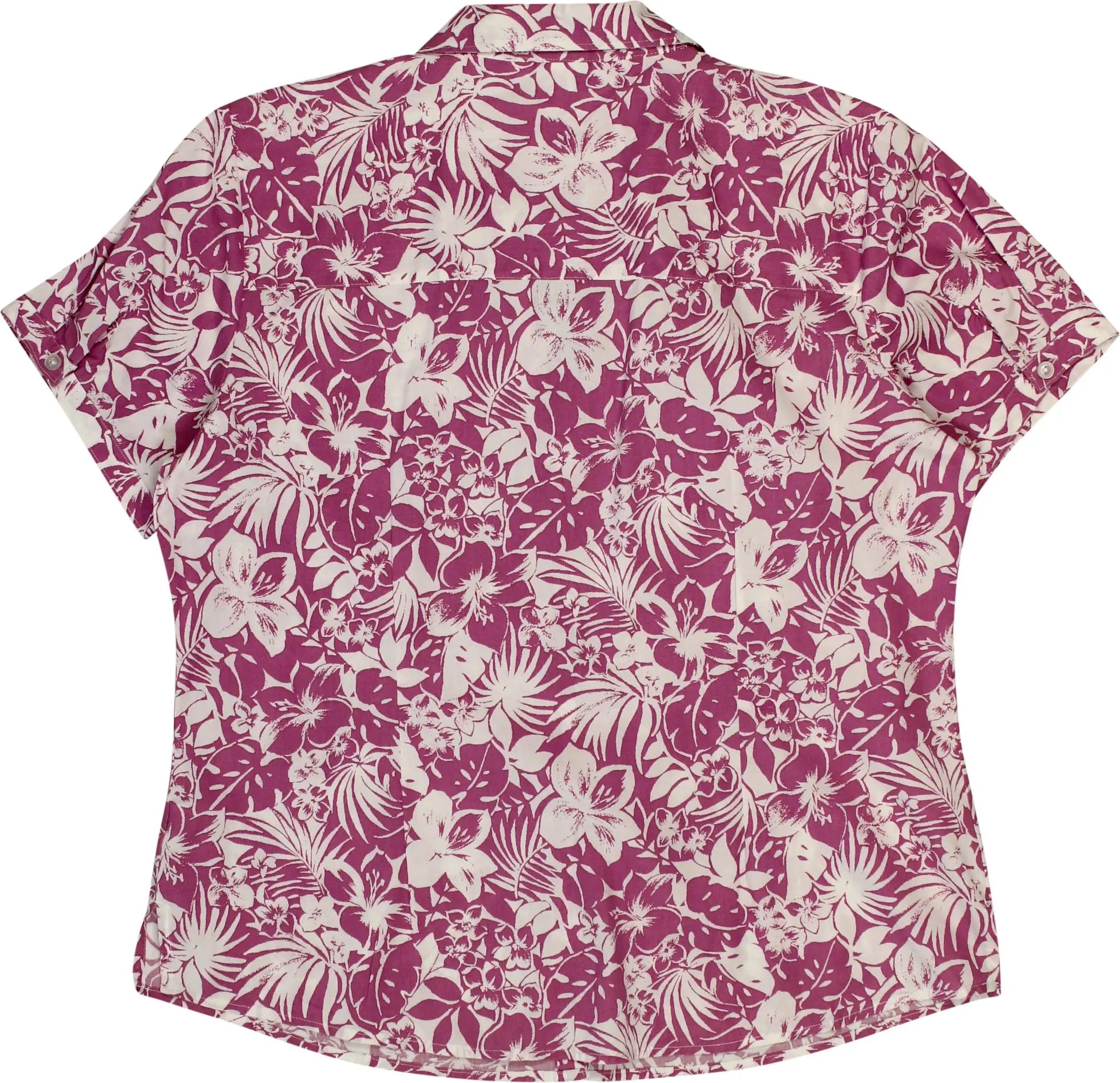 Basic Editions - Floral Blouse- ThriftTale.com - Vintage and second handclothing