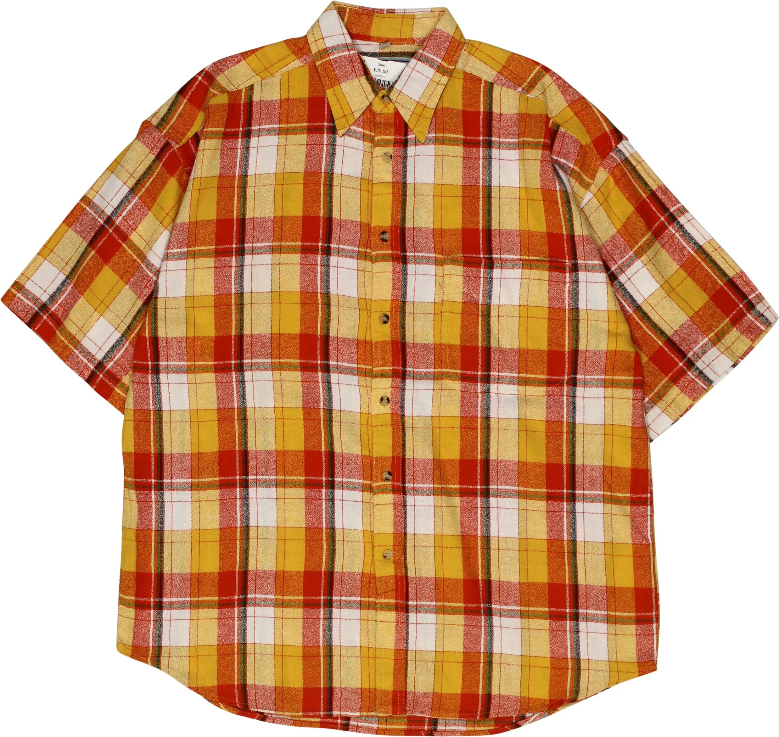 Basic & More - 90s Checkered Shirt- ThriftTale.com - Vintage and second handclothing