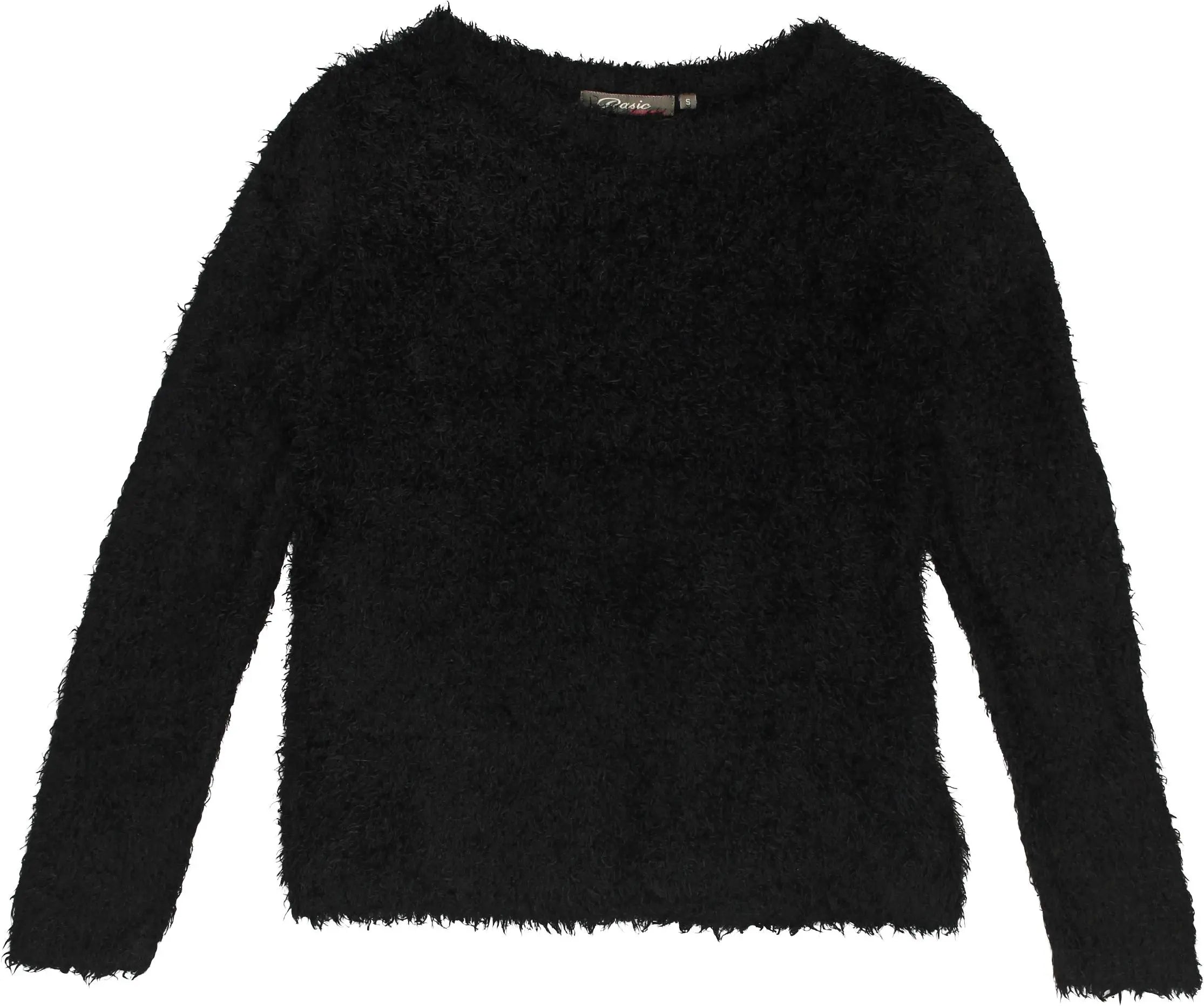 Basio - Fluffy Jumper- ThriftTale.com - Vintage and second handclothing