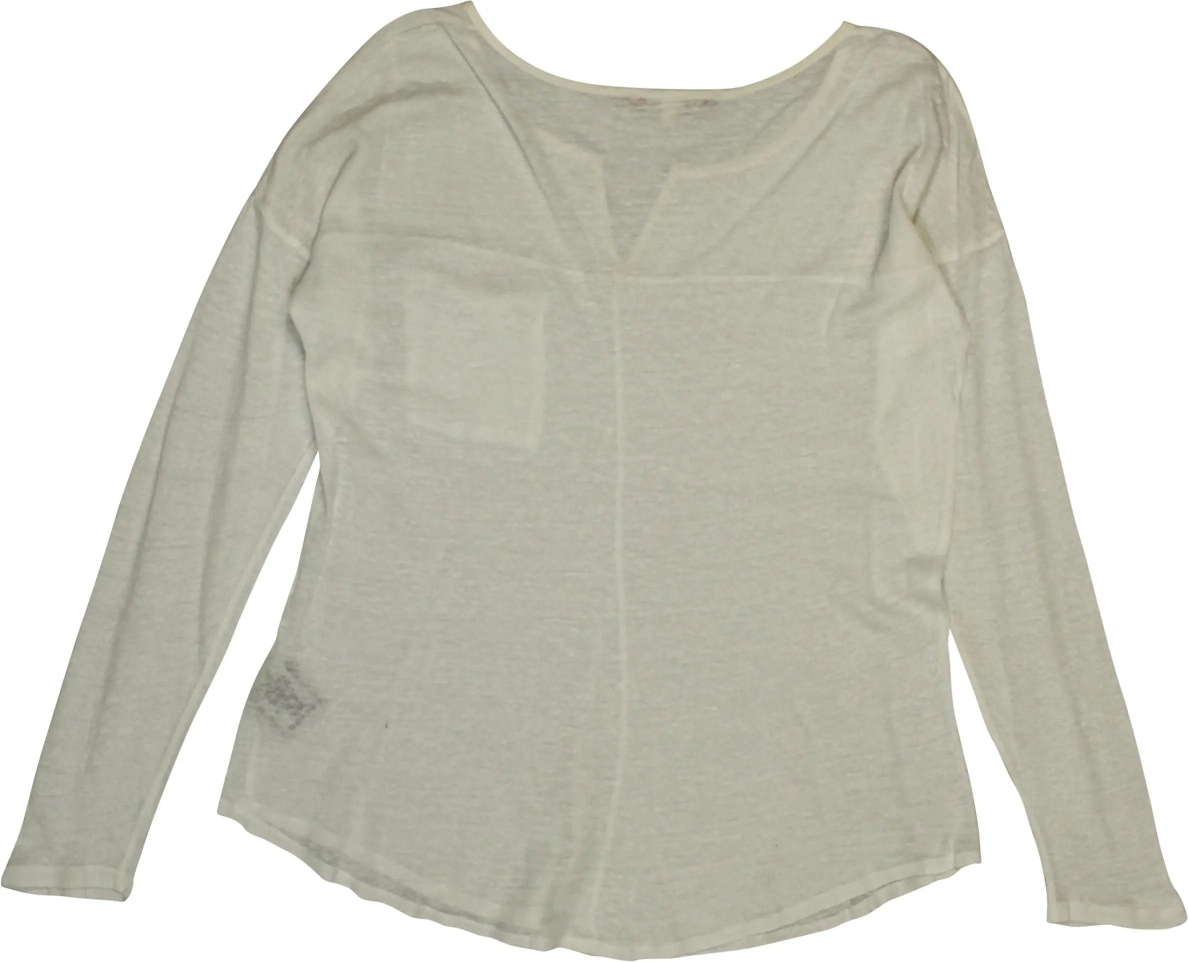 Bella Ragazza - Linen Top- ThriftTale.com - Vintage and second handclothing