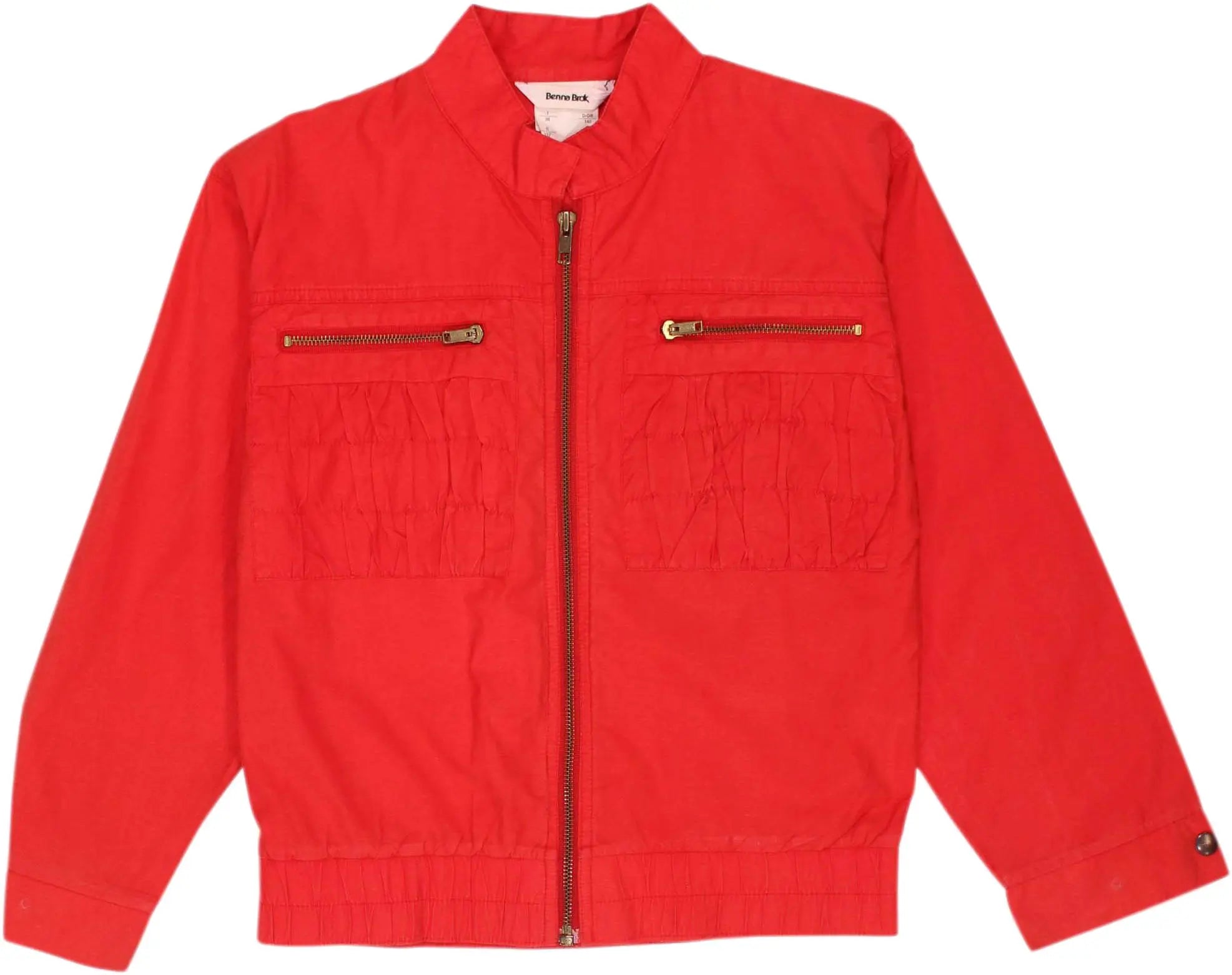 Benna Brok - Red Jacket- ThriftTale.com - Vintage and second handclothing