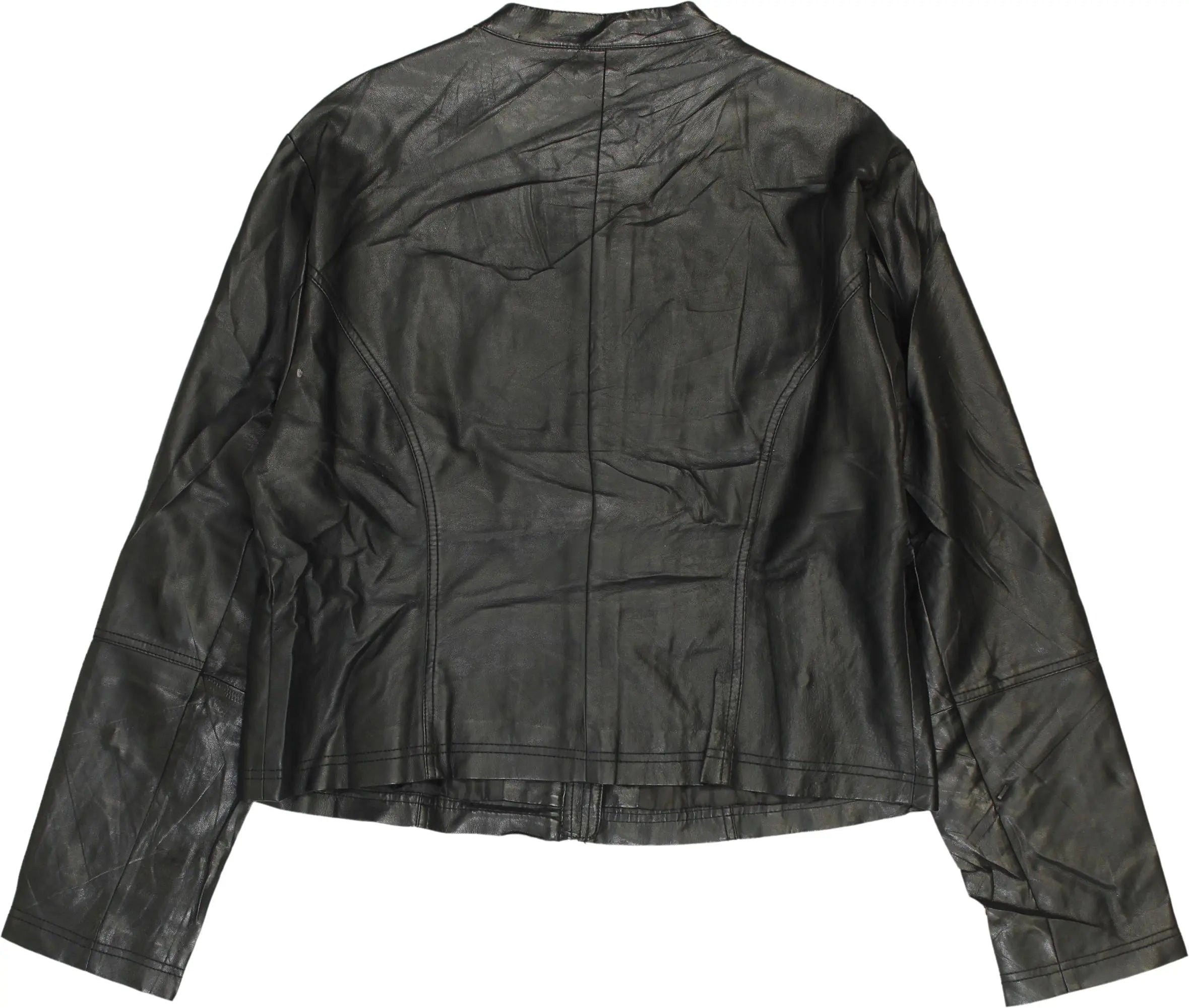Benotti - Vegan Leather Jacket- ThriftTale.com - Vintage and second handclothing