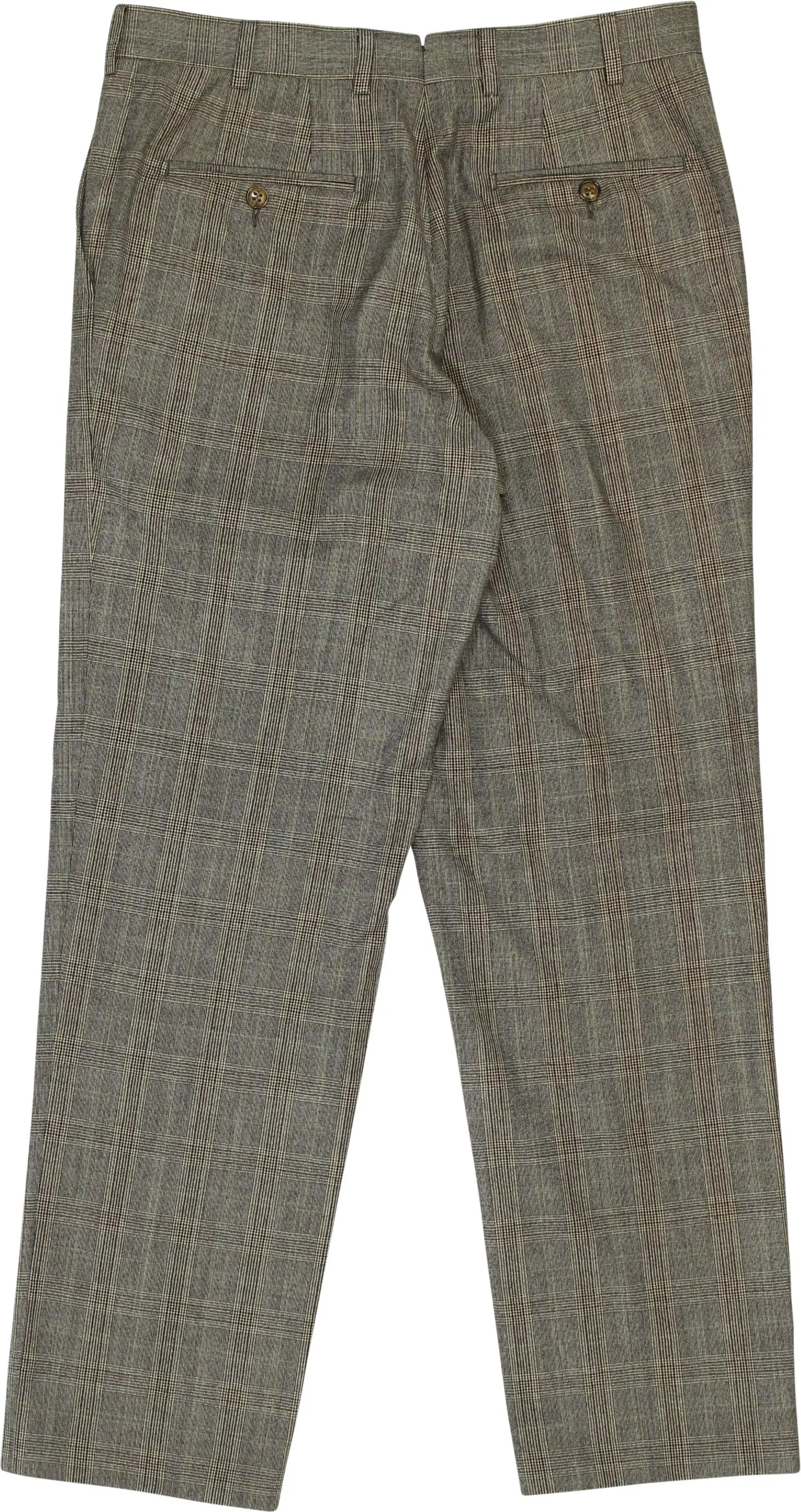 Benvenuto - Checkered Pants- ThriftTale.com - Vintage and second handclothing