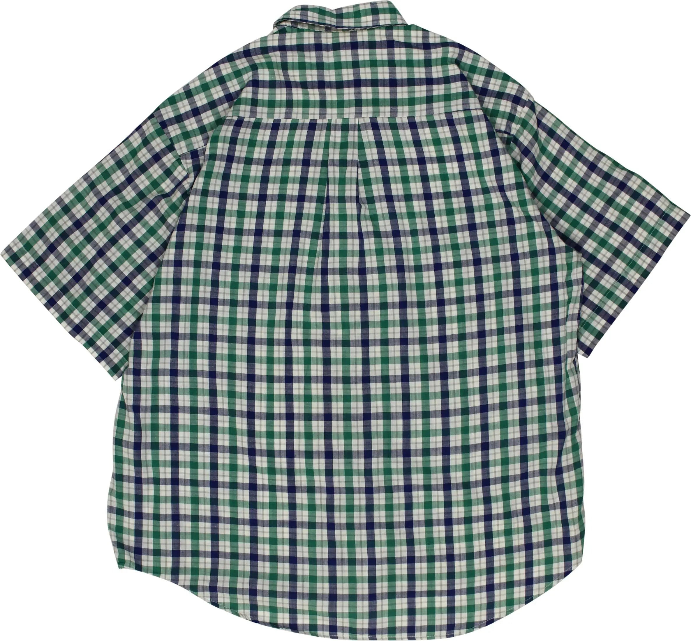 Benz - 90s Checkered Shirt- ThriftTale.com - Vintage and second handclothing