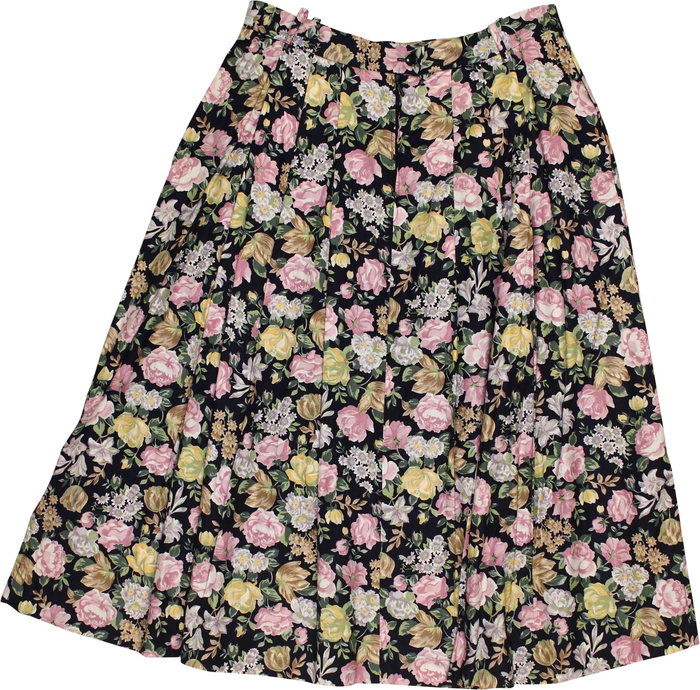 Berwin & Wolff - Folklore Skirt with Flower Print- ThriftTale.com - Vintage and second handclothing