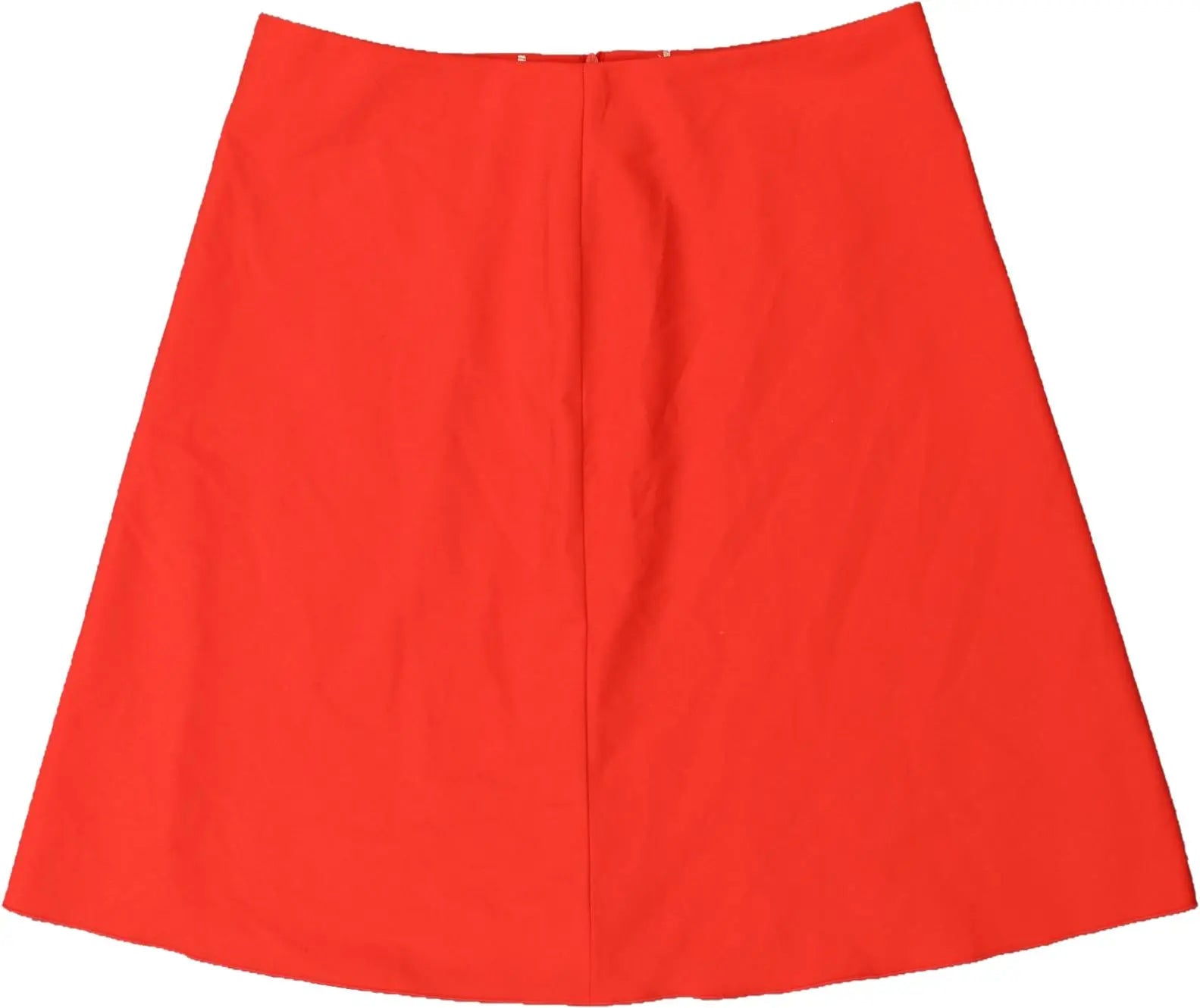 Betty Barclay - Red A-line Skirt- ThriftTale.com - Vintage and second handclothing
