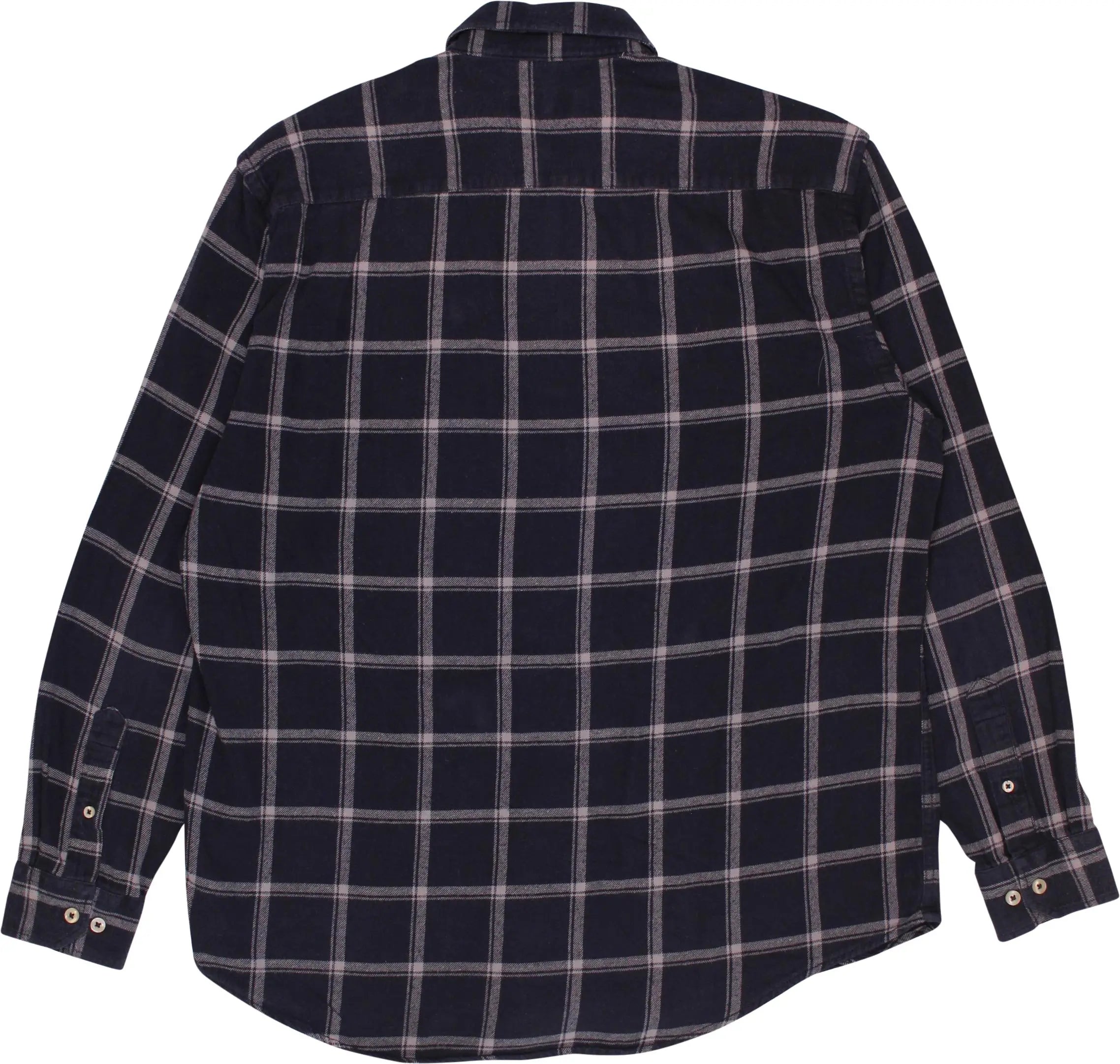 Bexleys - Checkered Flannel Shirt- ThriftTale.com - Vintage and second handclothing