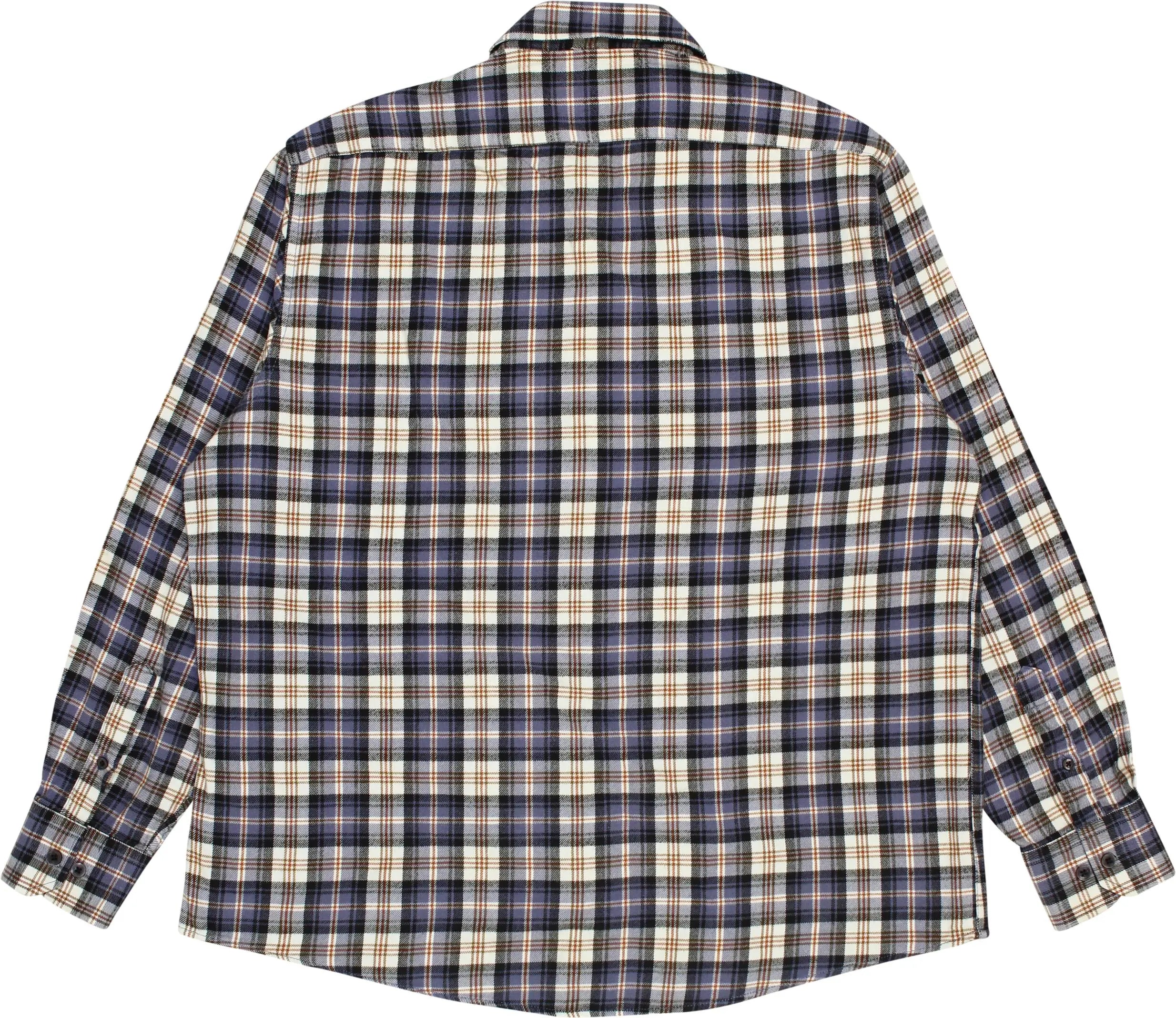 Bexleys - Checkered Flannel Shirt- ThriftTale.com - Vintage and second handclothing