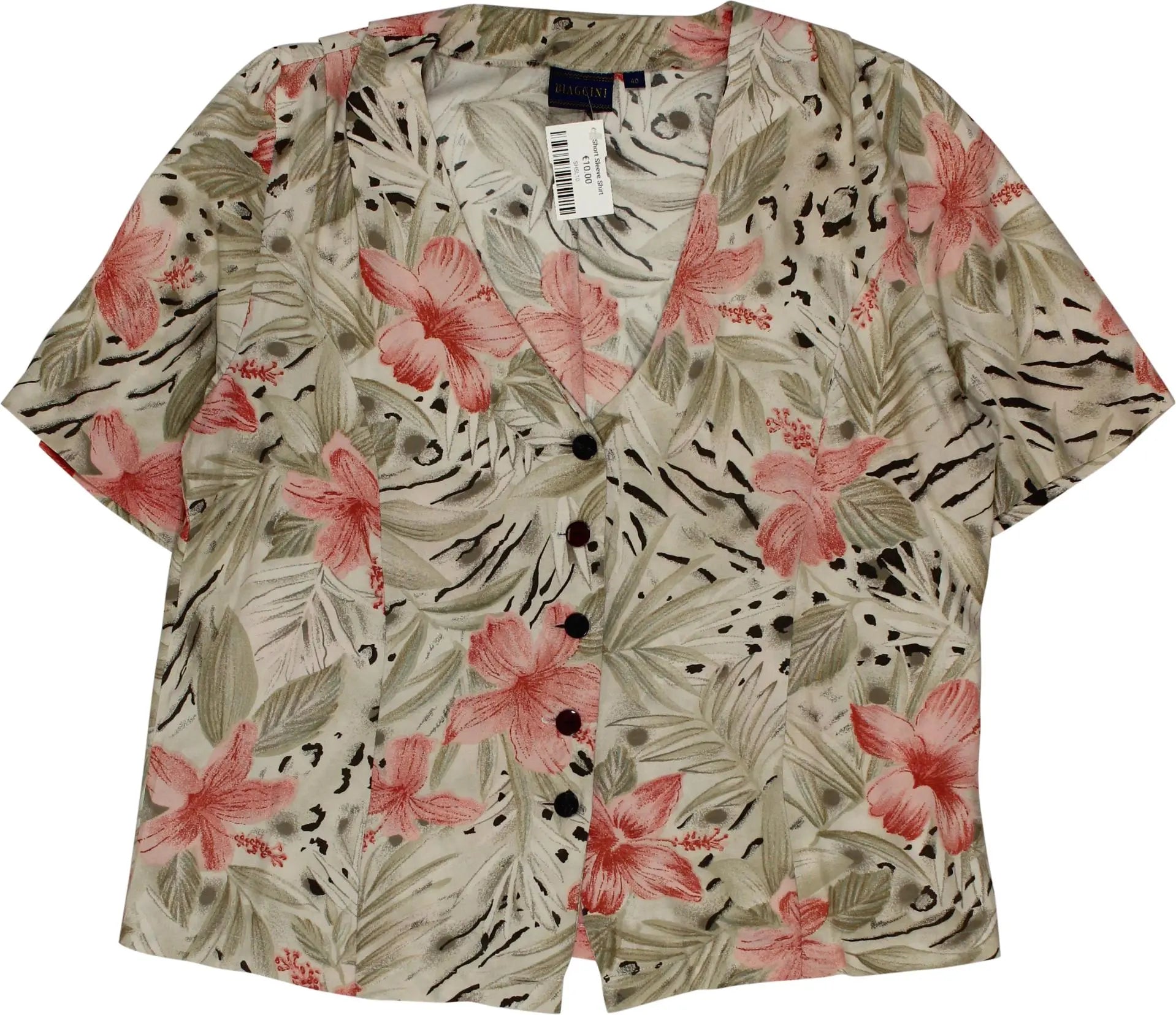 Biaggini - Hawaiian Shirt- ThriftTale.com - Vintage and second handclothing