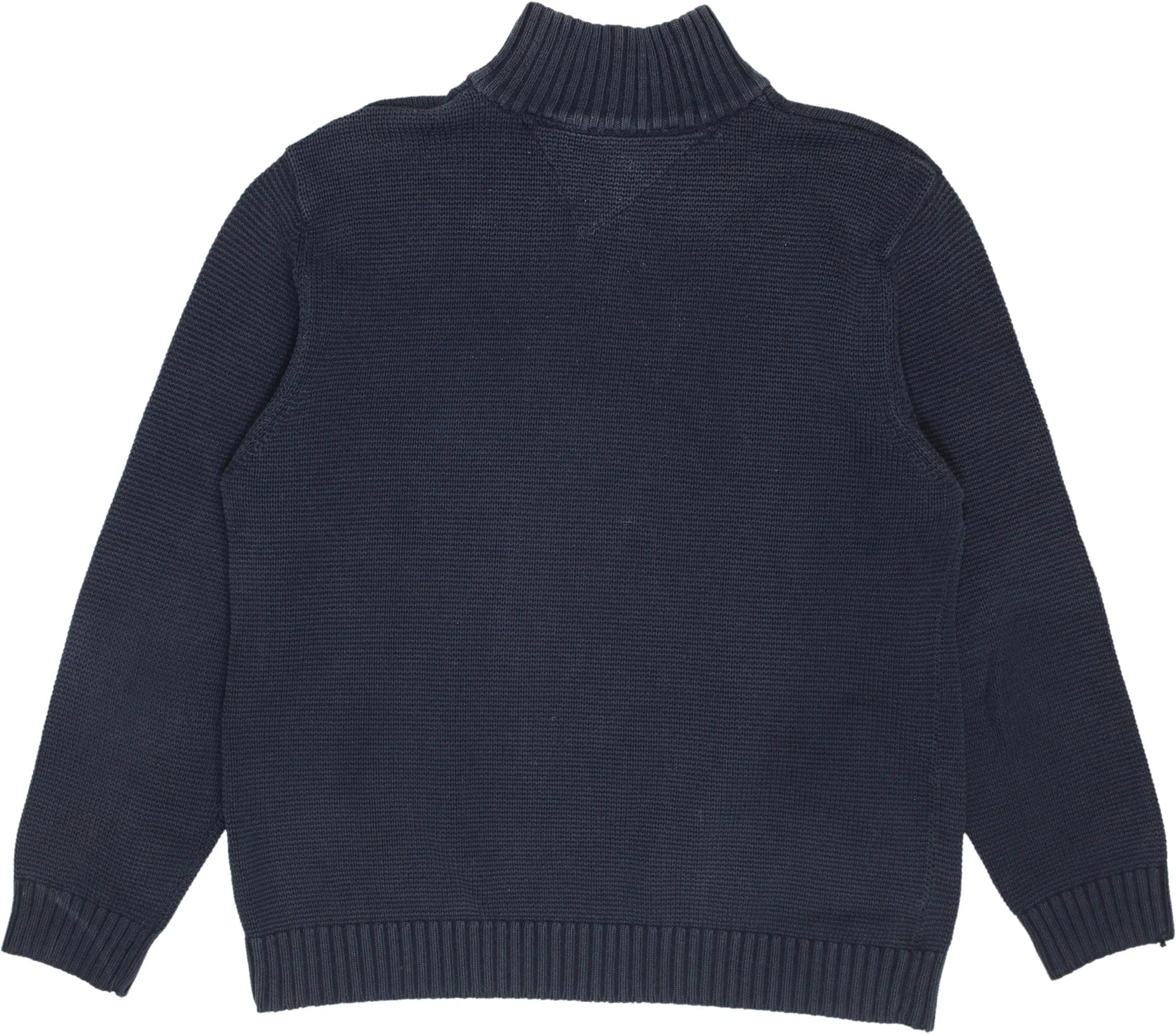 Biaggini - Knitted Quarter Neck Jumper- ThriftTale.com - Vintage and second handclothing