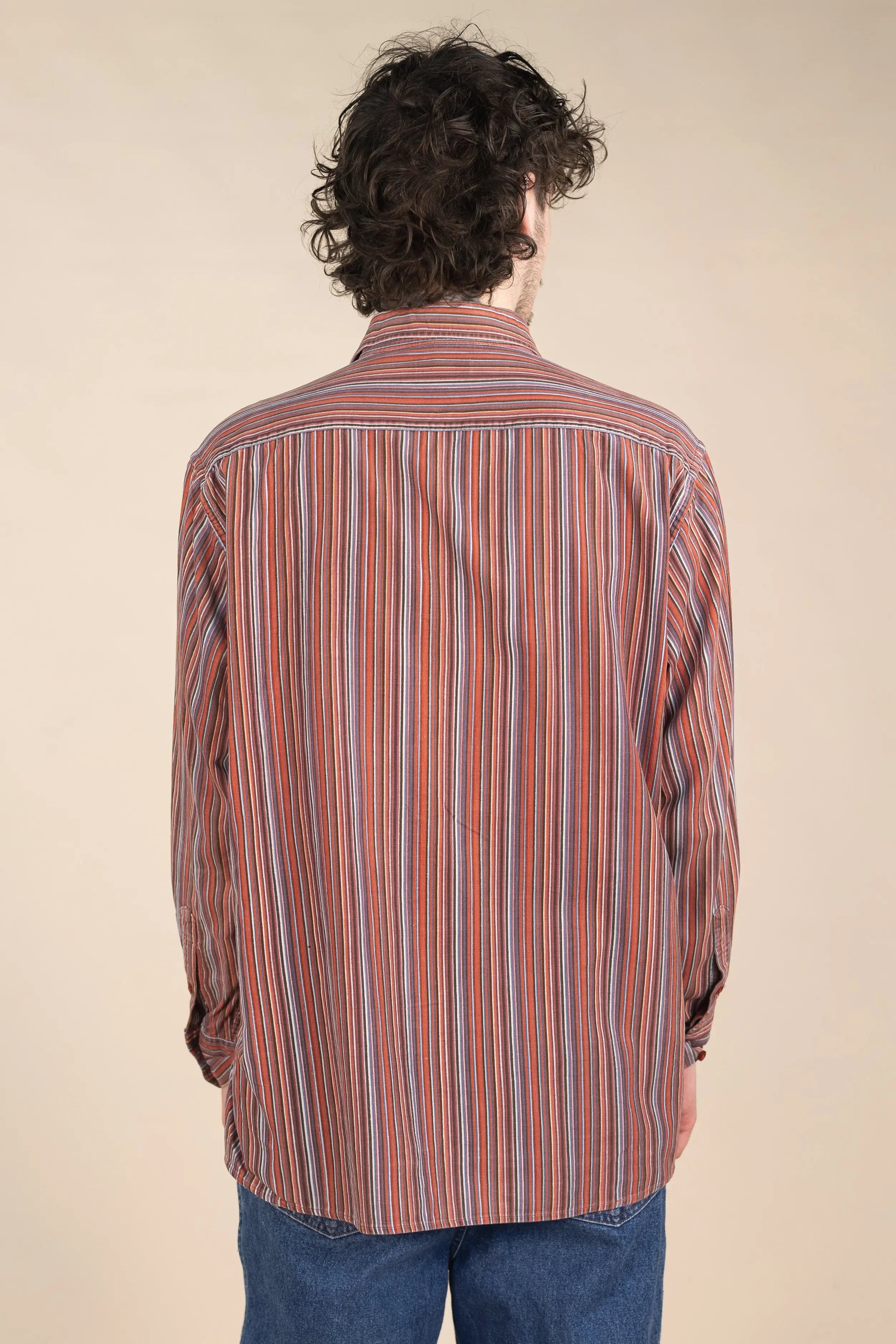 Biaggini - Striped Corduroy- ThriftTale.com - Vintage and second handclothing