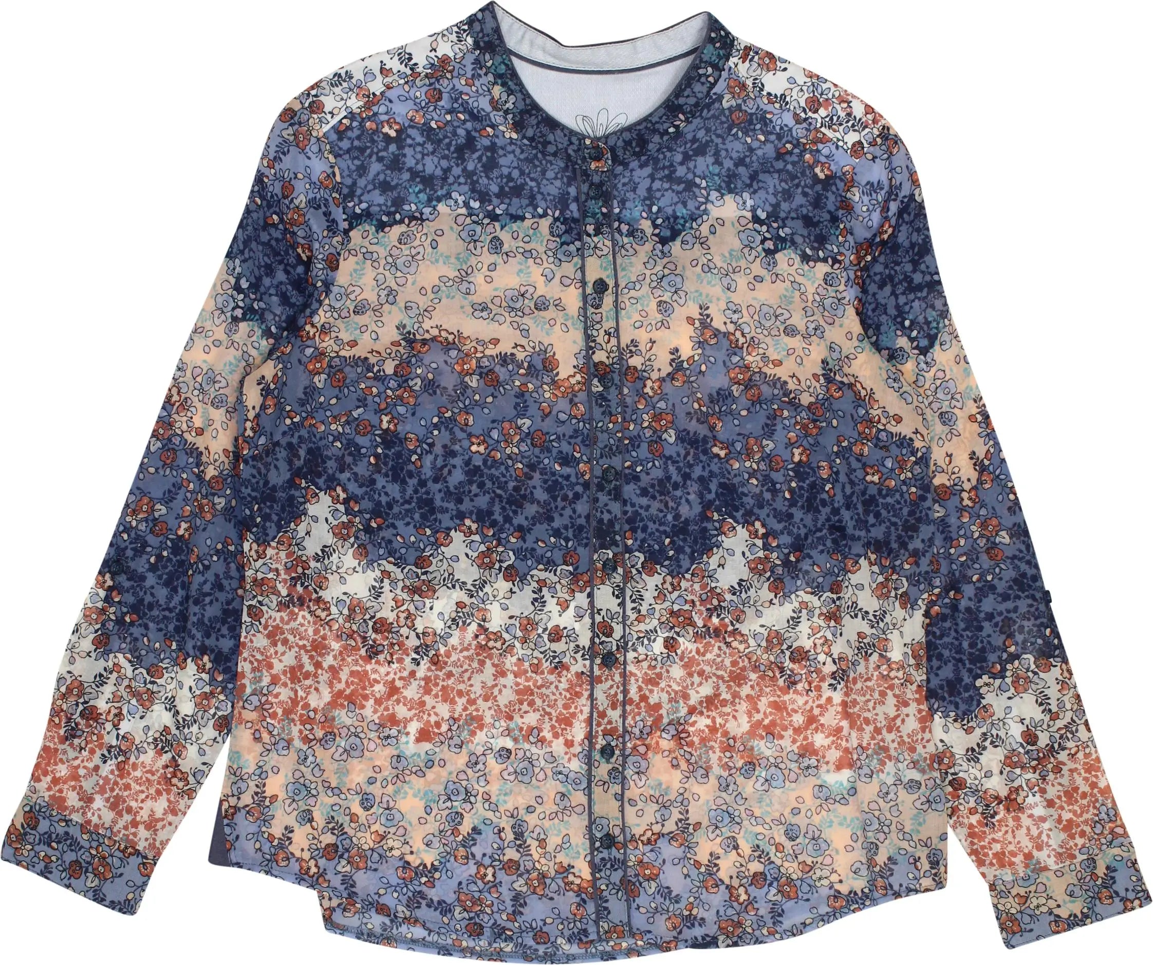 Bianca - Floral Blouse- ThriftTale.com - Vintage and second handclothing