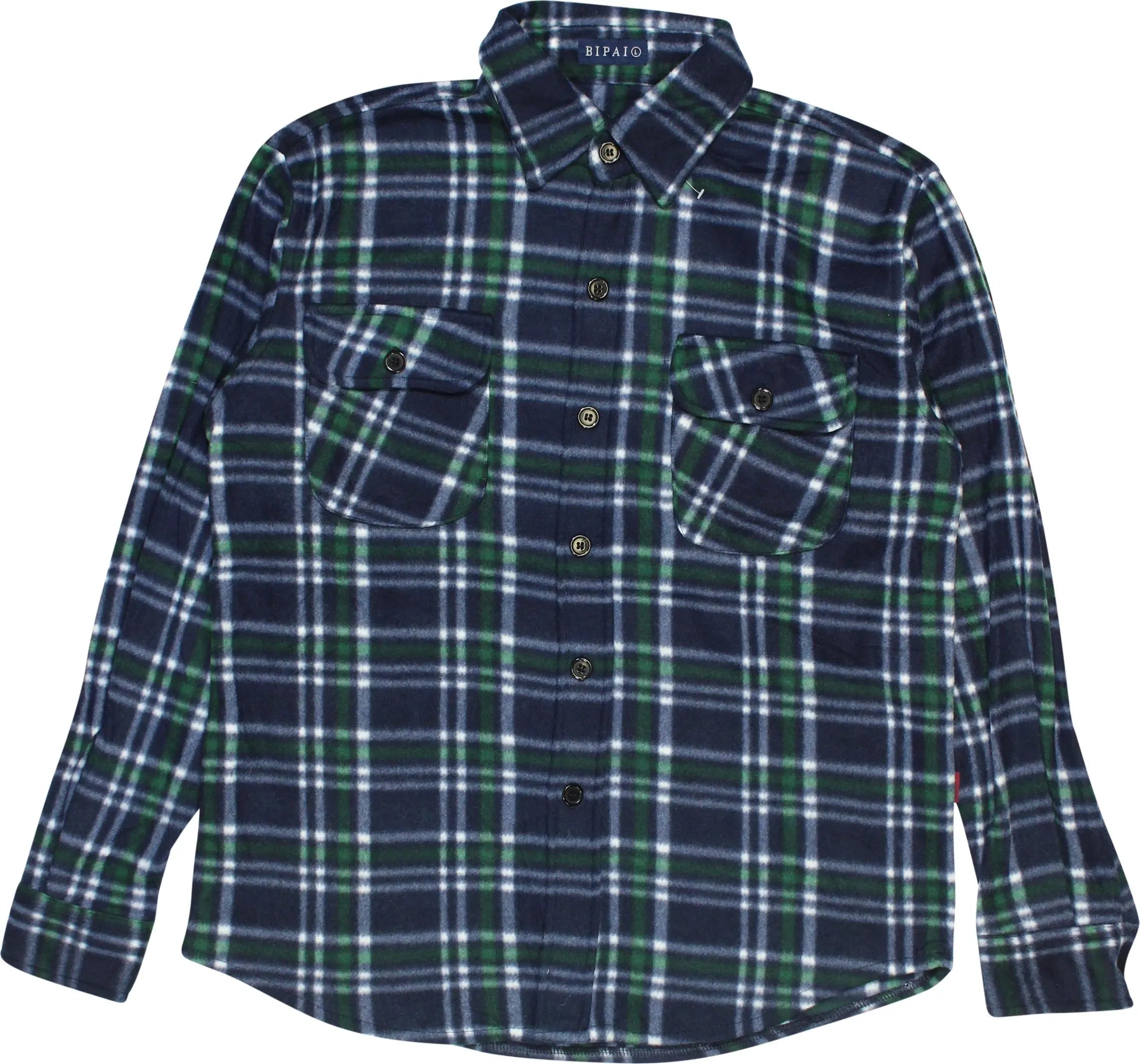 Bipa - Flannel Fleece Shirt- ThriftTale.com - Vintage and second handclothing