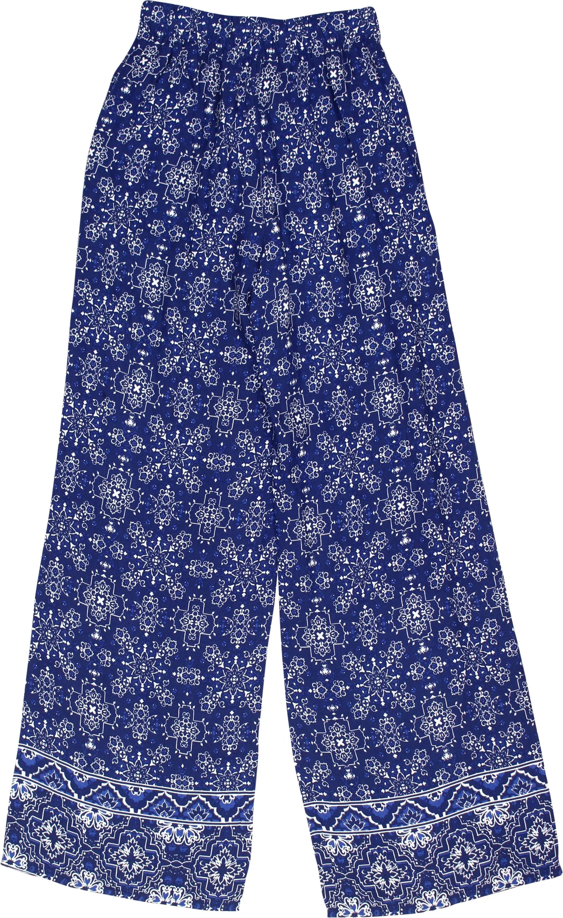 Blue Rain - Beach Pants- ThriftTale.com - Vintage and second handclothing