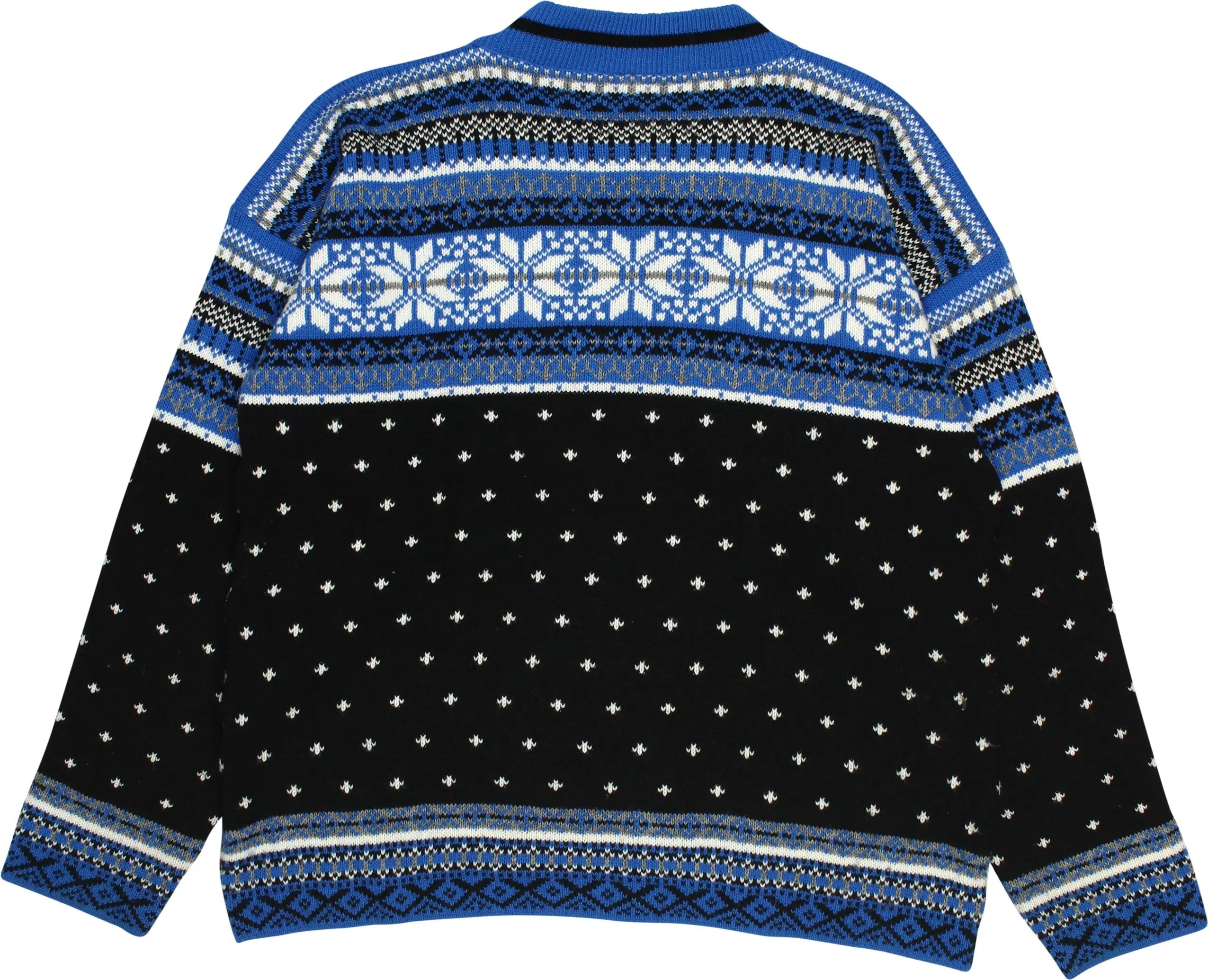 Blue Seven - Nordic Jumper- ThriftTale.com - Vintage and second handclothing