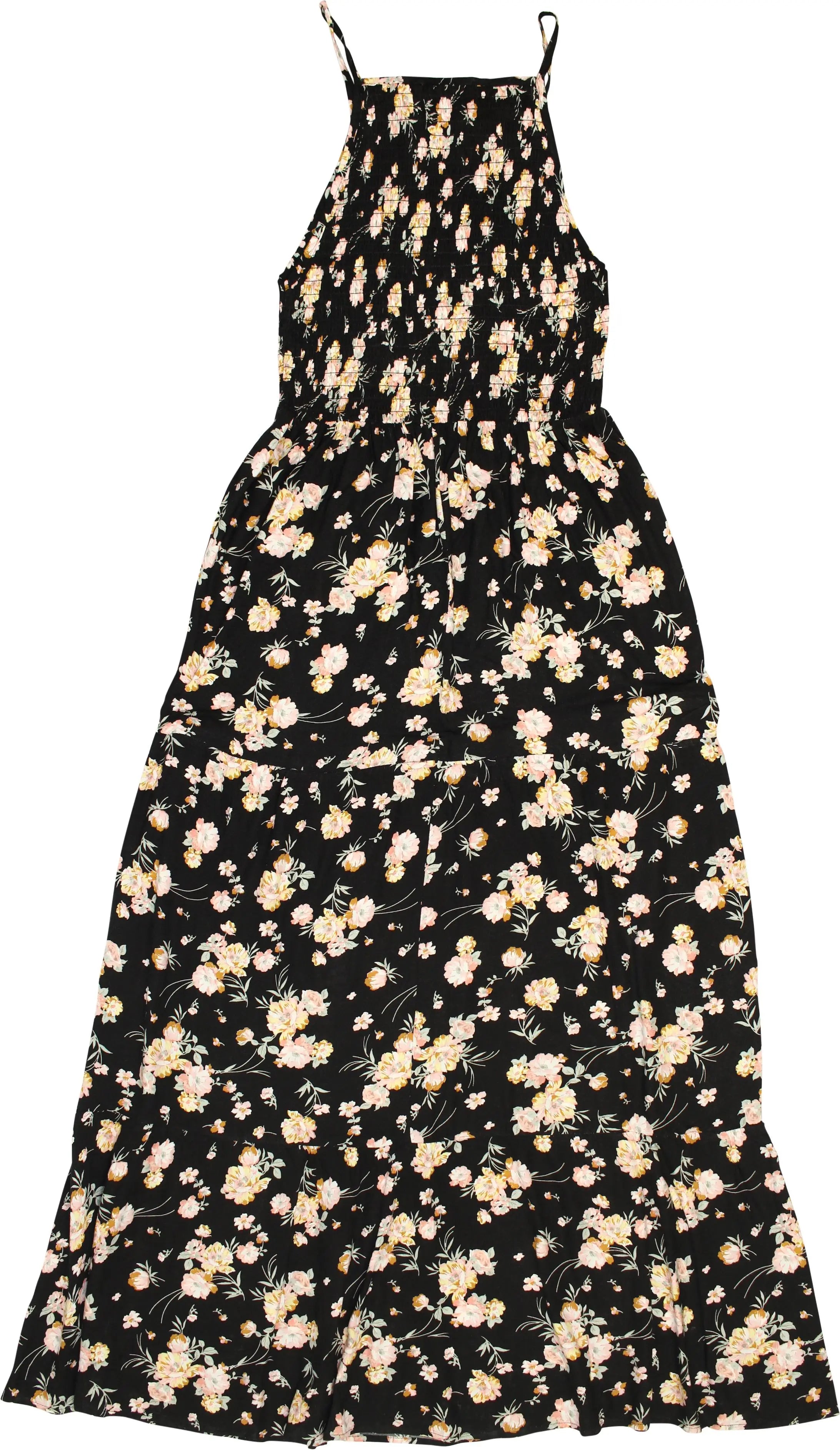 Bluenotes - Floral Maxi Dress- ThriftTale.com - Vintage and second handclothing