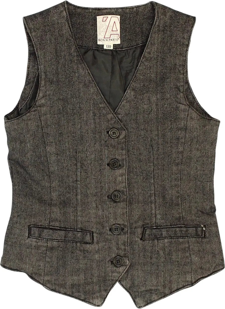 Bon A Parte - Waistcoat- ThriftTale.com - Vintage and second handclothing
