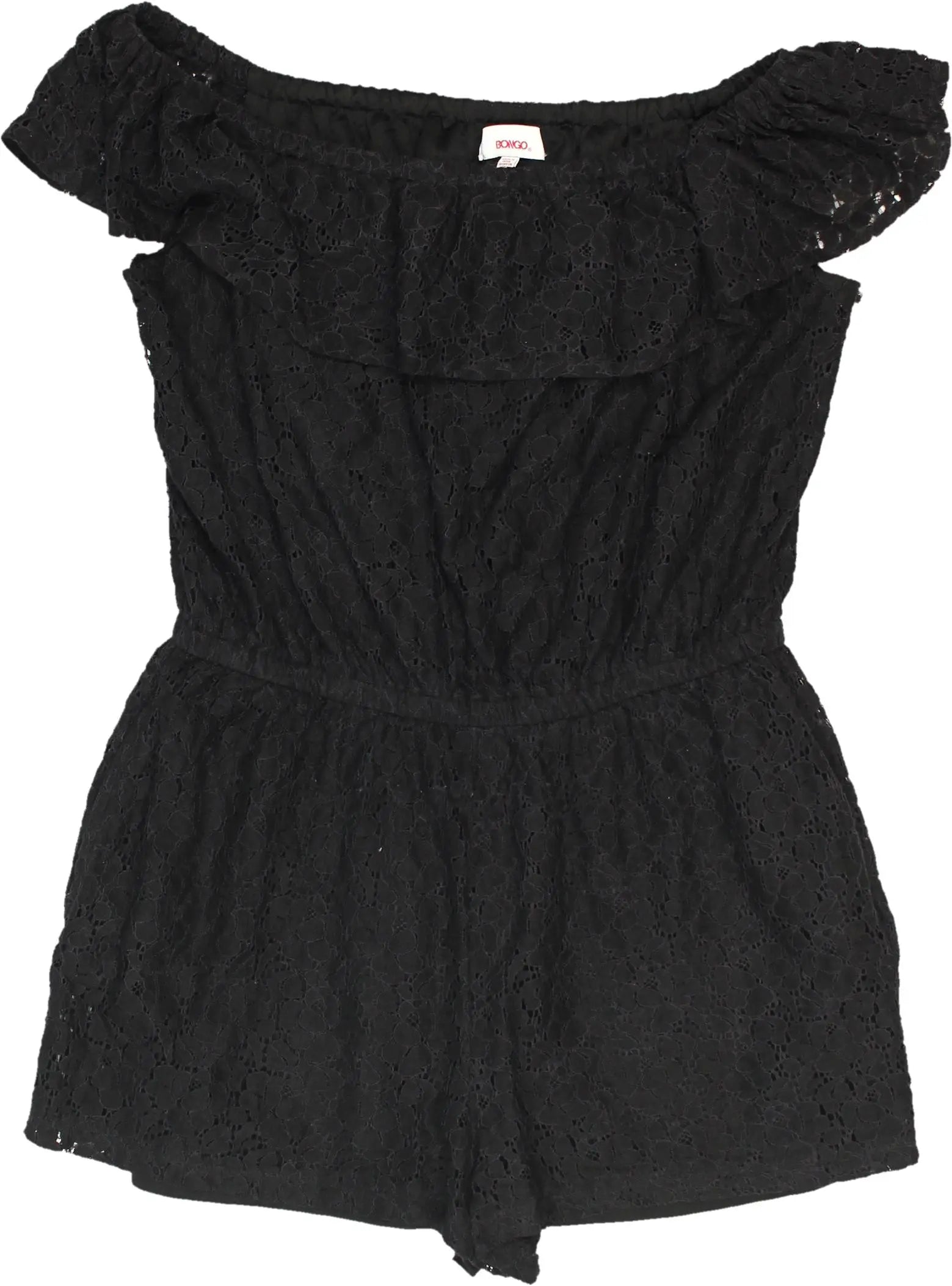 Bongo - Lace Playsuit- ThriftTale.com - Vintage and second handclothing