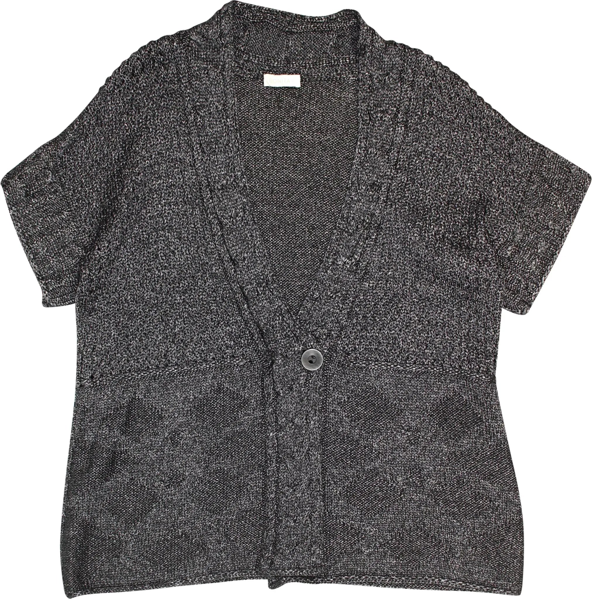 Bonita - Short Sleeve Cardigan- ThriftTale.com - Vintage and second handclothing