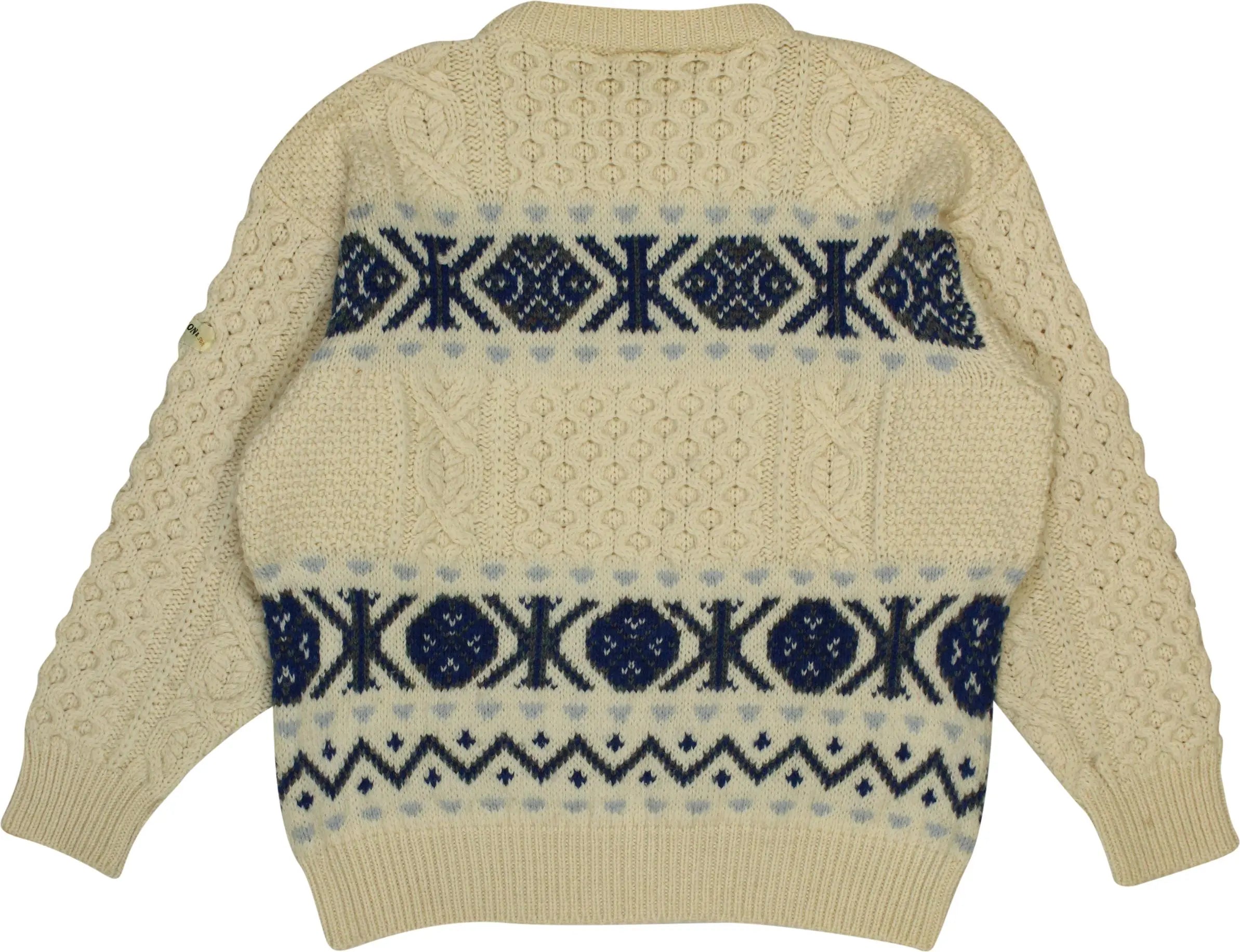 Bonner Ireland - 90s Cream Cable Jumper- ThriftTale.com - Vintage and second handclothing