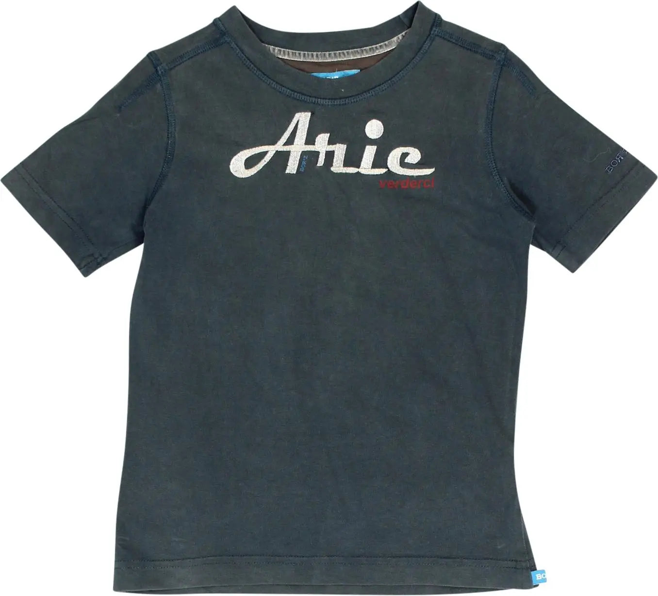 Bor*z - Blue T-shirt- ThriftTale.com - Vintage and second handclothing