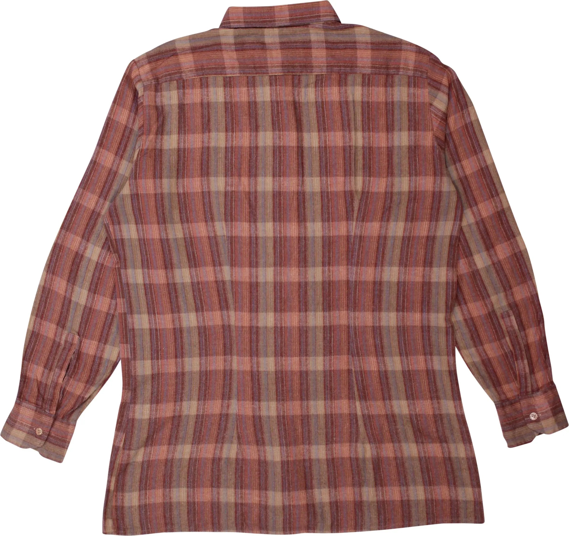 Bruga - Checked Shirt- ThriftTale.com - Vintage and second handclothing