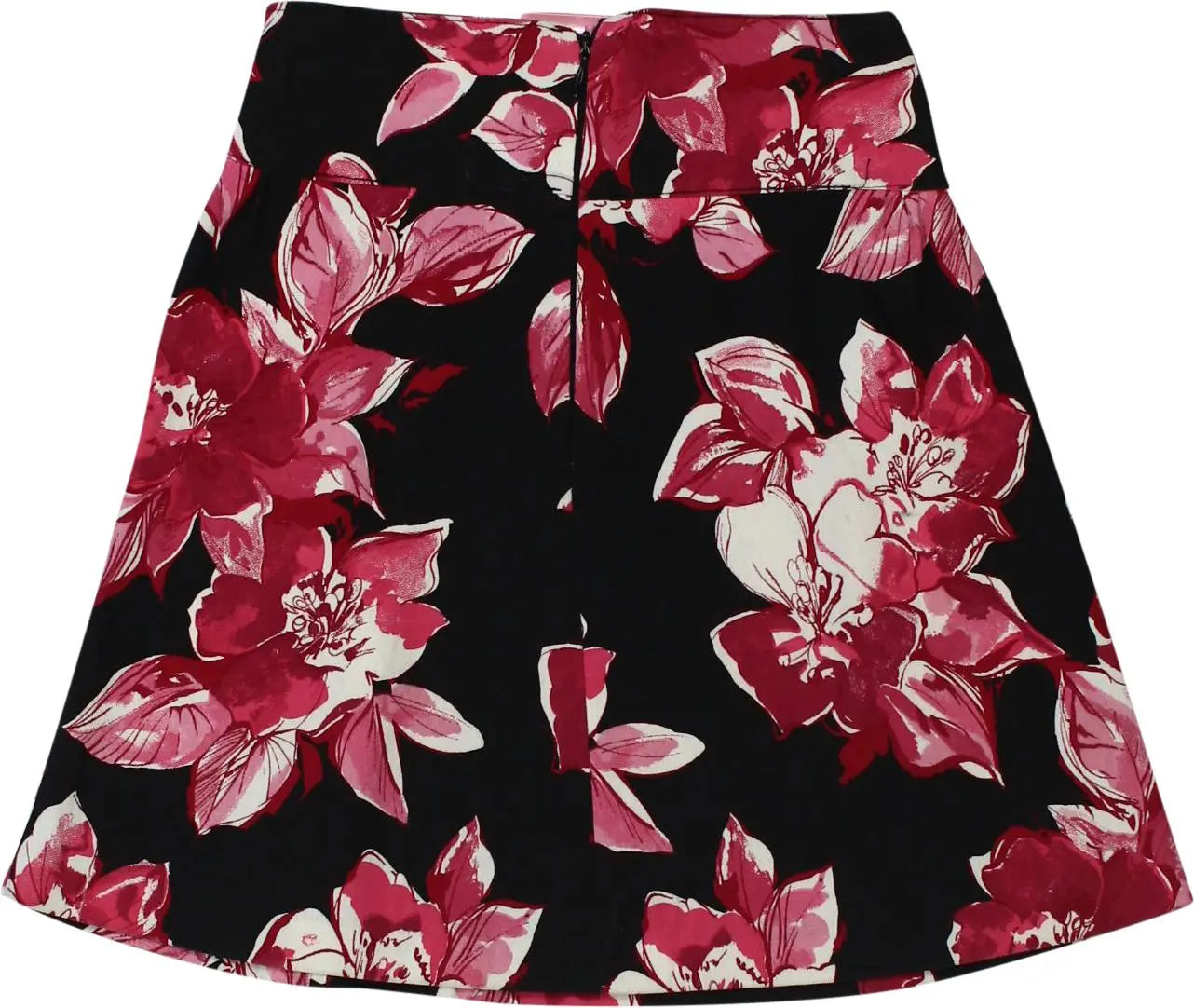 Bulce - Belted Floral Skirt- ThriftTale.com - Vintage and second handclothing