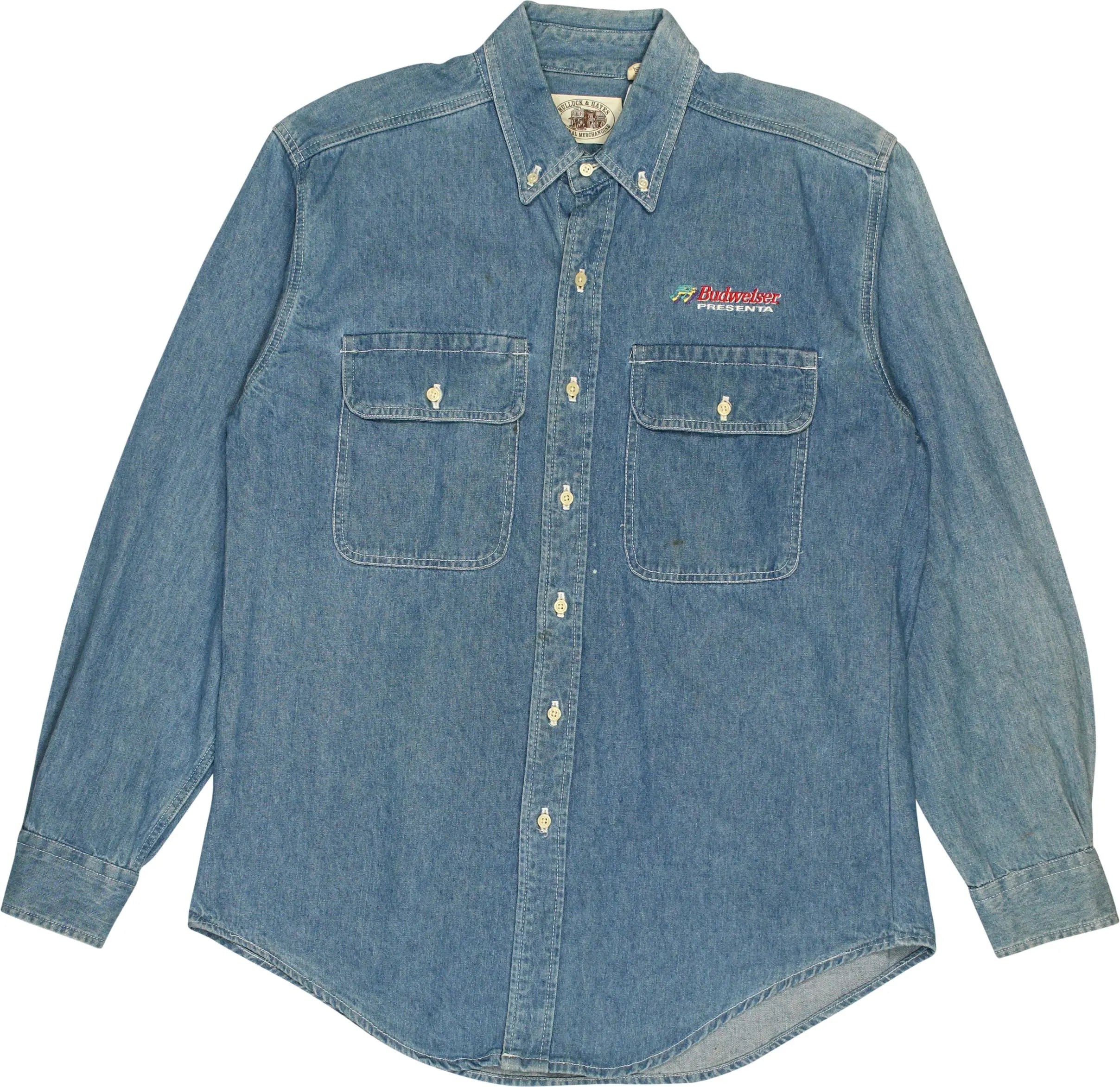 Bulluck & Hayes - Denim Shirt- ThriftTale.com - Vintage and second handclothing