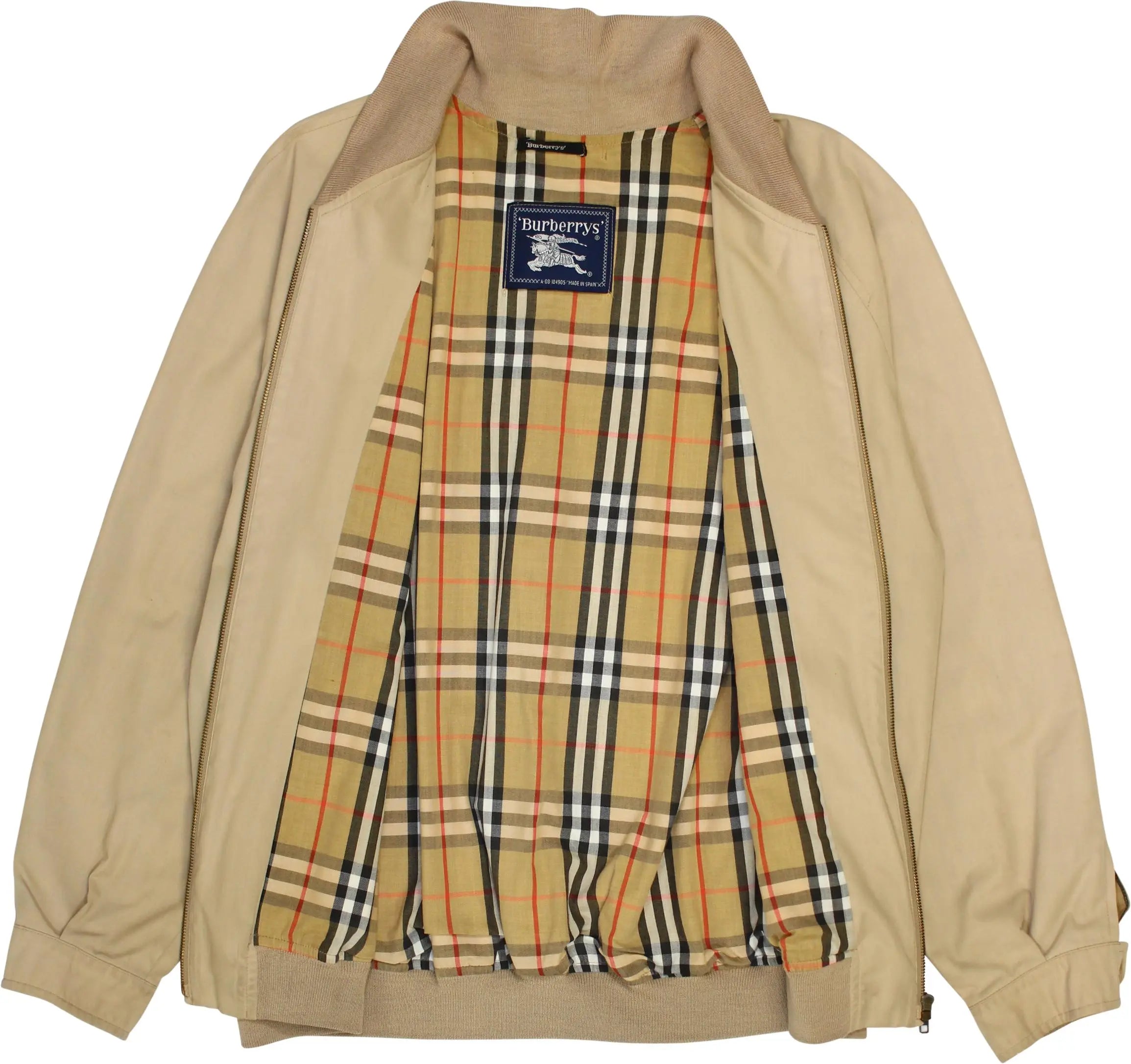 Burberry - 80s Bomber by Burberry- ThriftTale.com - Vintage and second handclothing