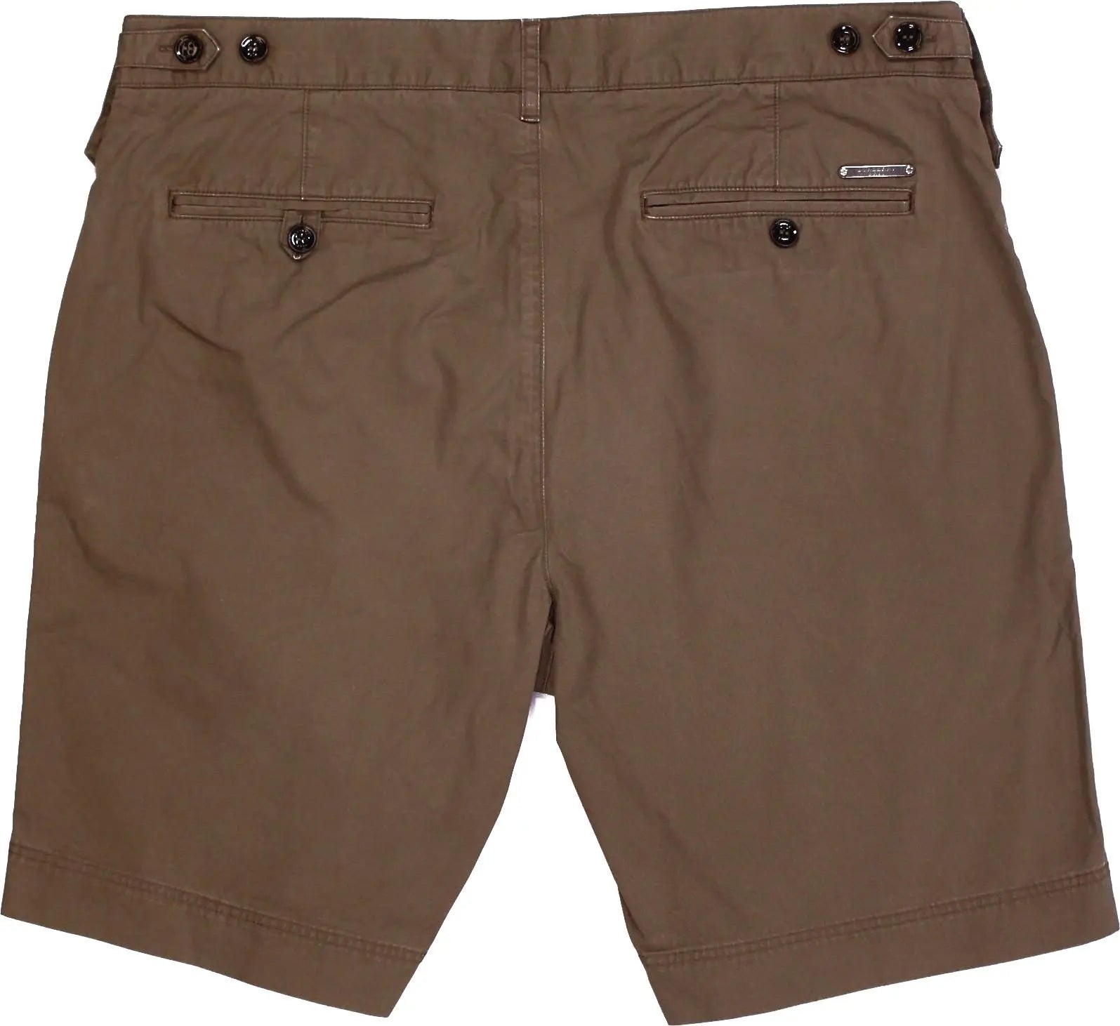 Burberry - Khaki Shorts by Burberry Brit- ThriftTale.com - Vintage and second handclothing