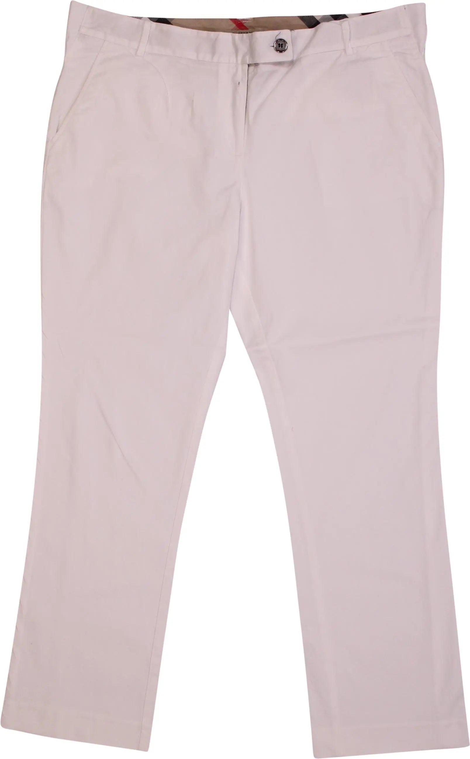 White Burberry Pants ThriftTale
