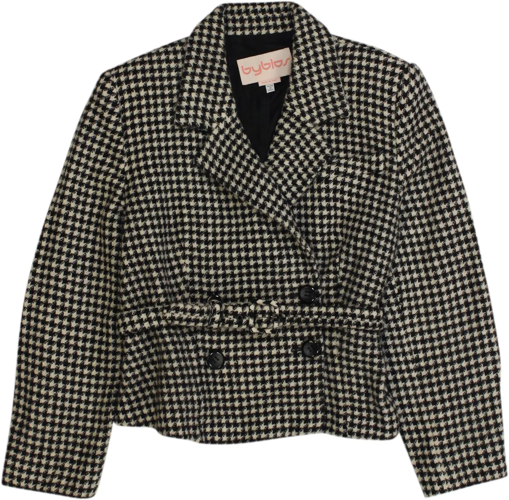 Byblos - Checked Blazer by Byblos- ThriftTale.com - Vintage and second handclothing
