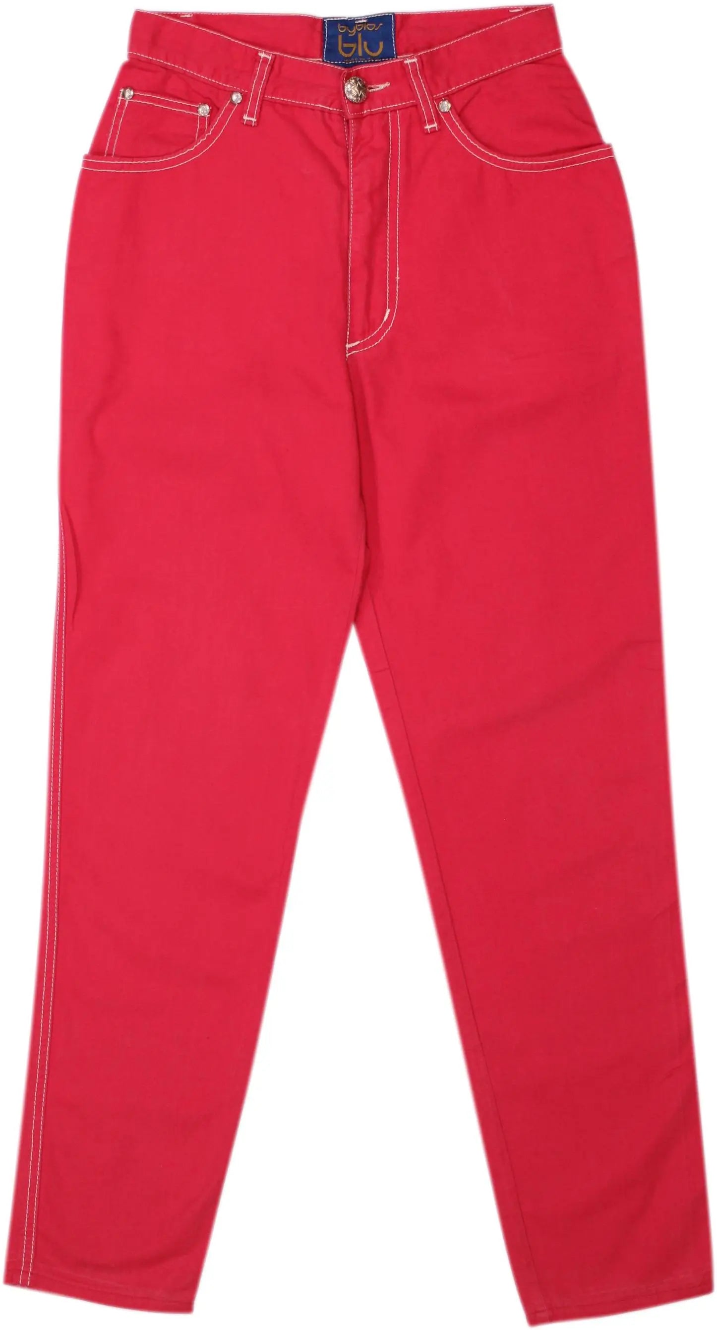 Byblos - Pink Pants by Byblos- ThriftTale.com - Vintage and second handclothing