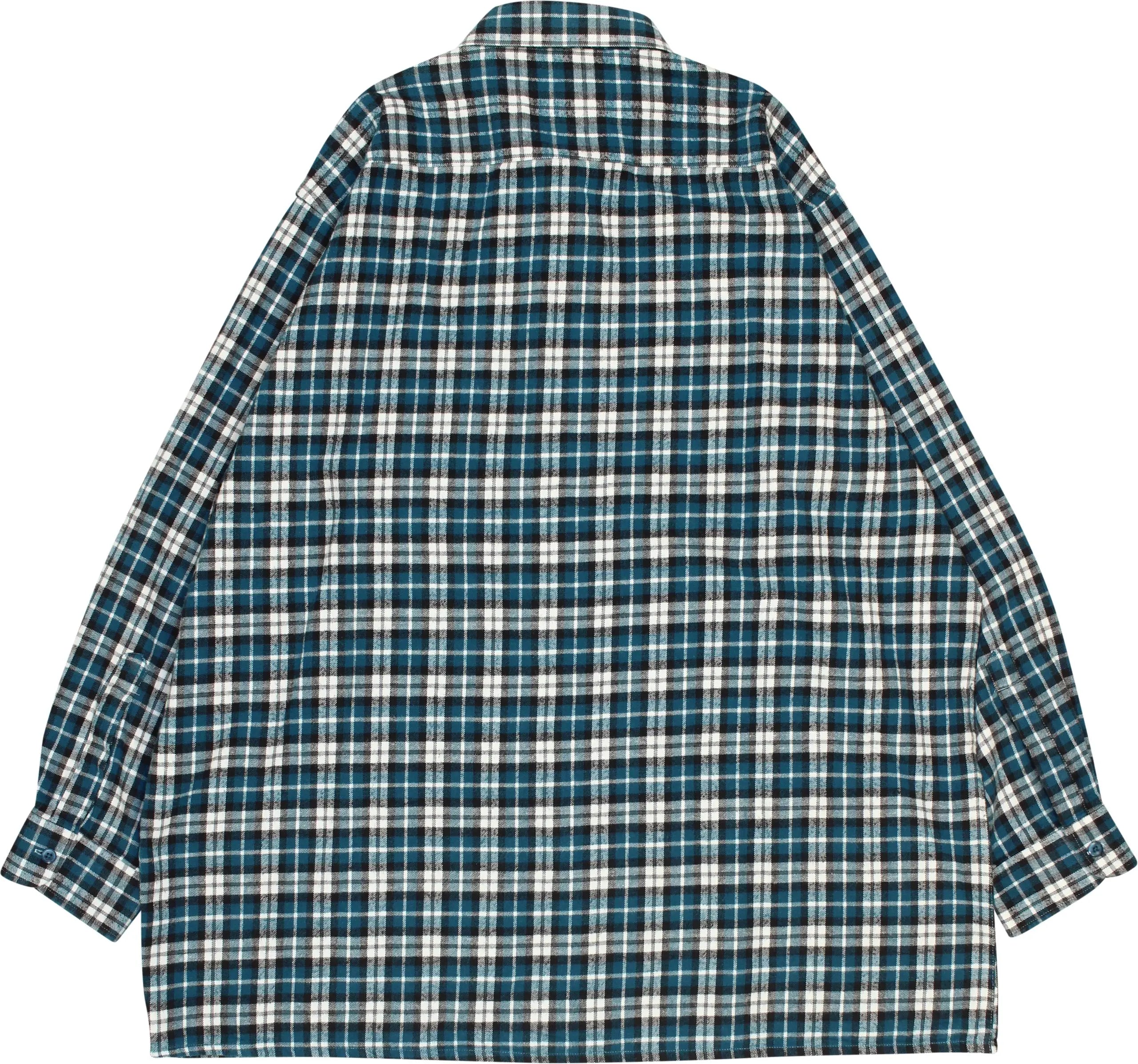 CDM - Checkered Flannel Shirt- ThriftTale.com - Vintage and second handclothing