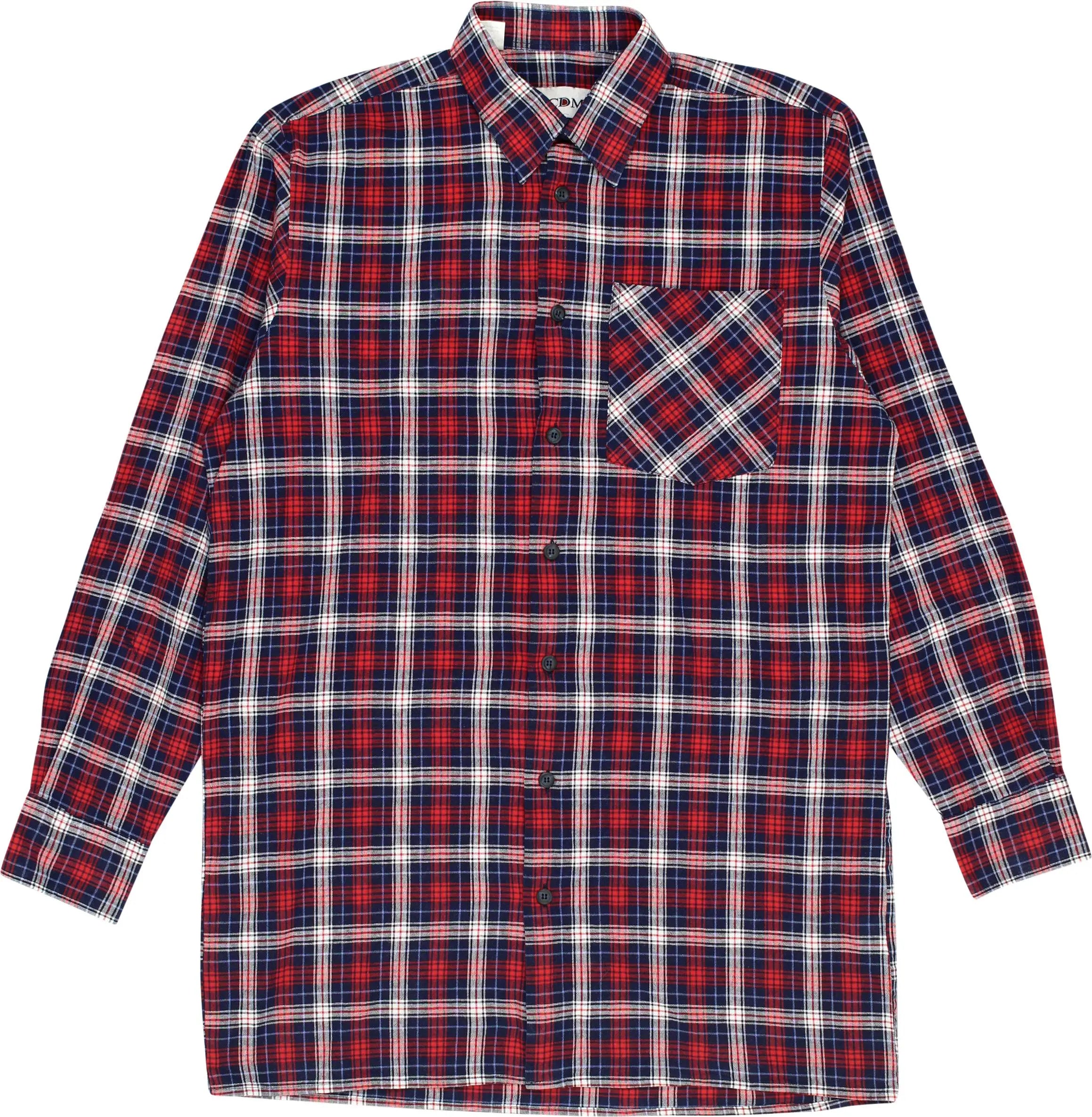 CDM - Checkered Shirt- ThriftTale.com - Vintage and second handclothing