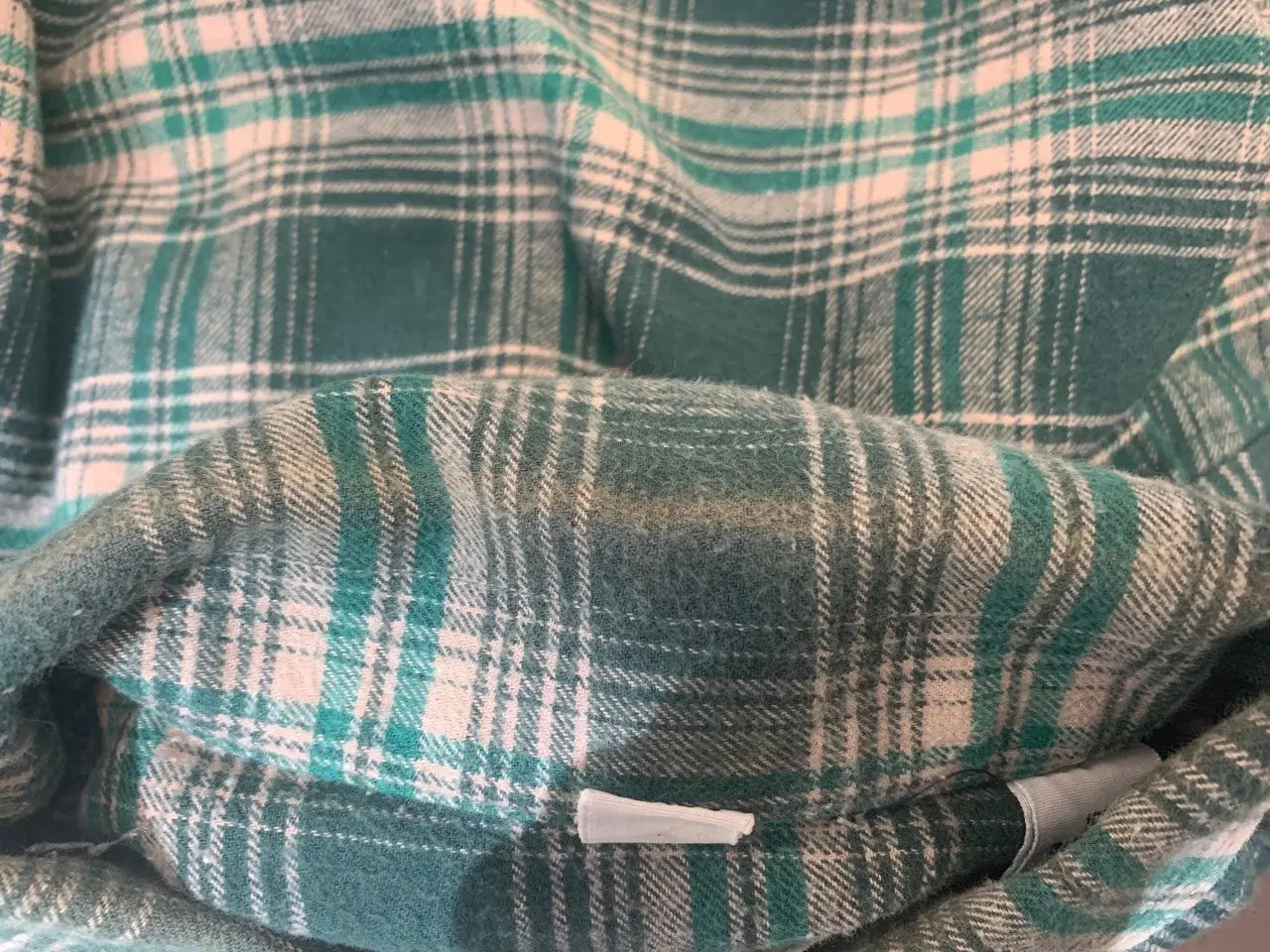 CDM - Flannel Checked Shirt- ThriftTale.com - Vintage and second handclothing