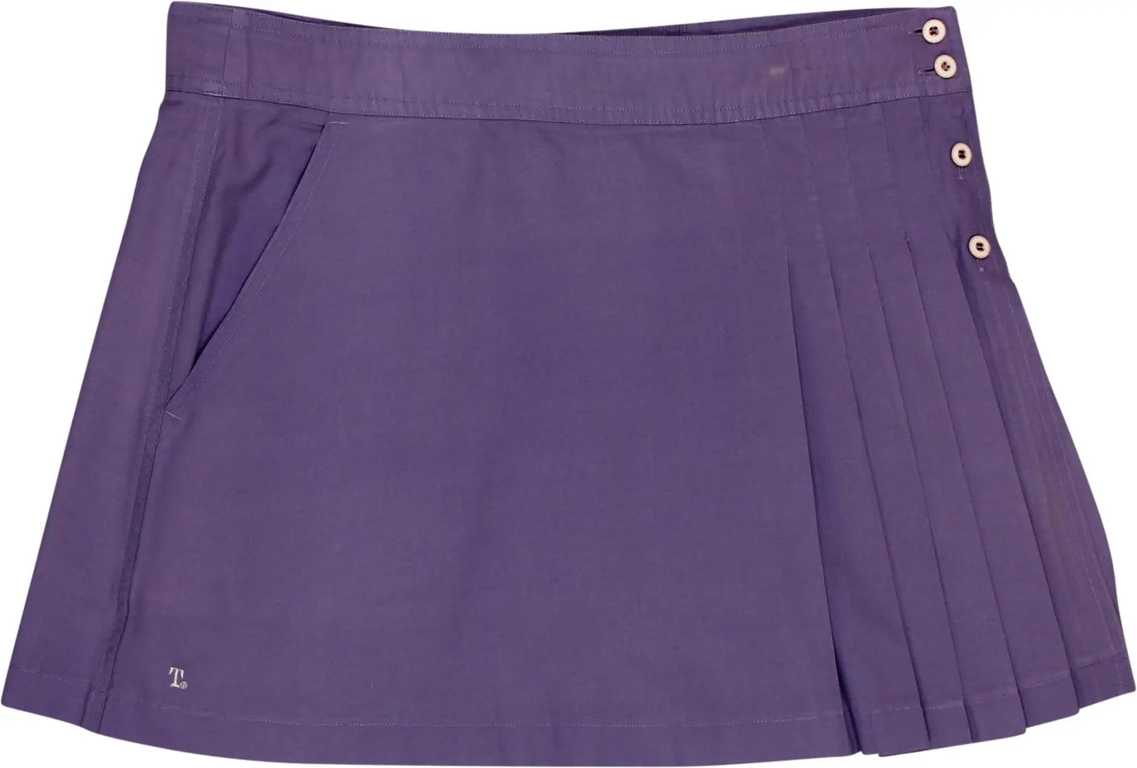 CJ Sport - Mini Pleated Skirt- ThriftTale.com - Vintage and second handclothing