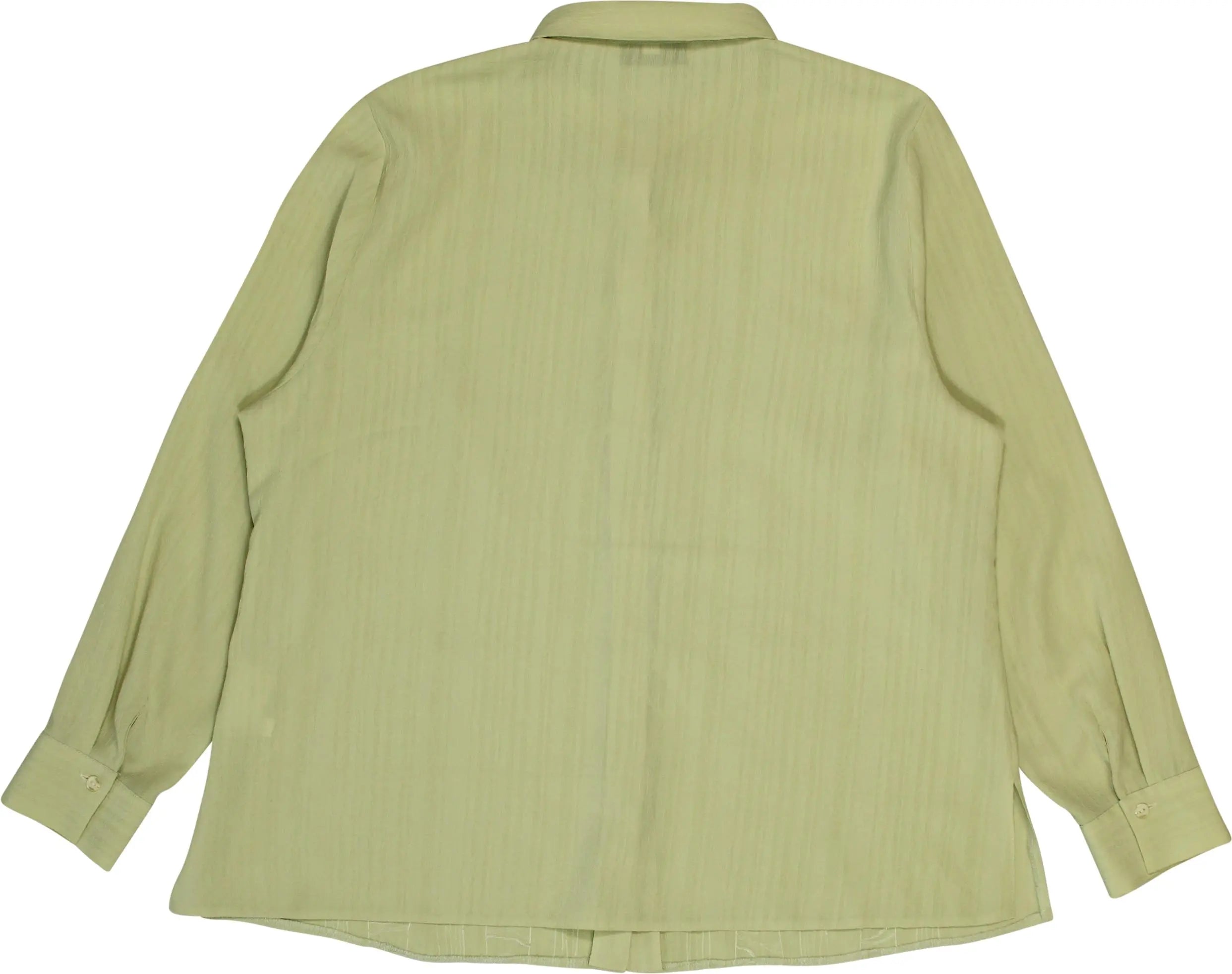 C&A - 90s Green Blouse- ThriftTale.com - Vintage and second handclothing