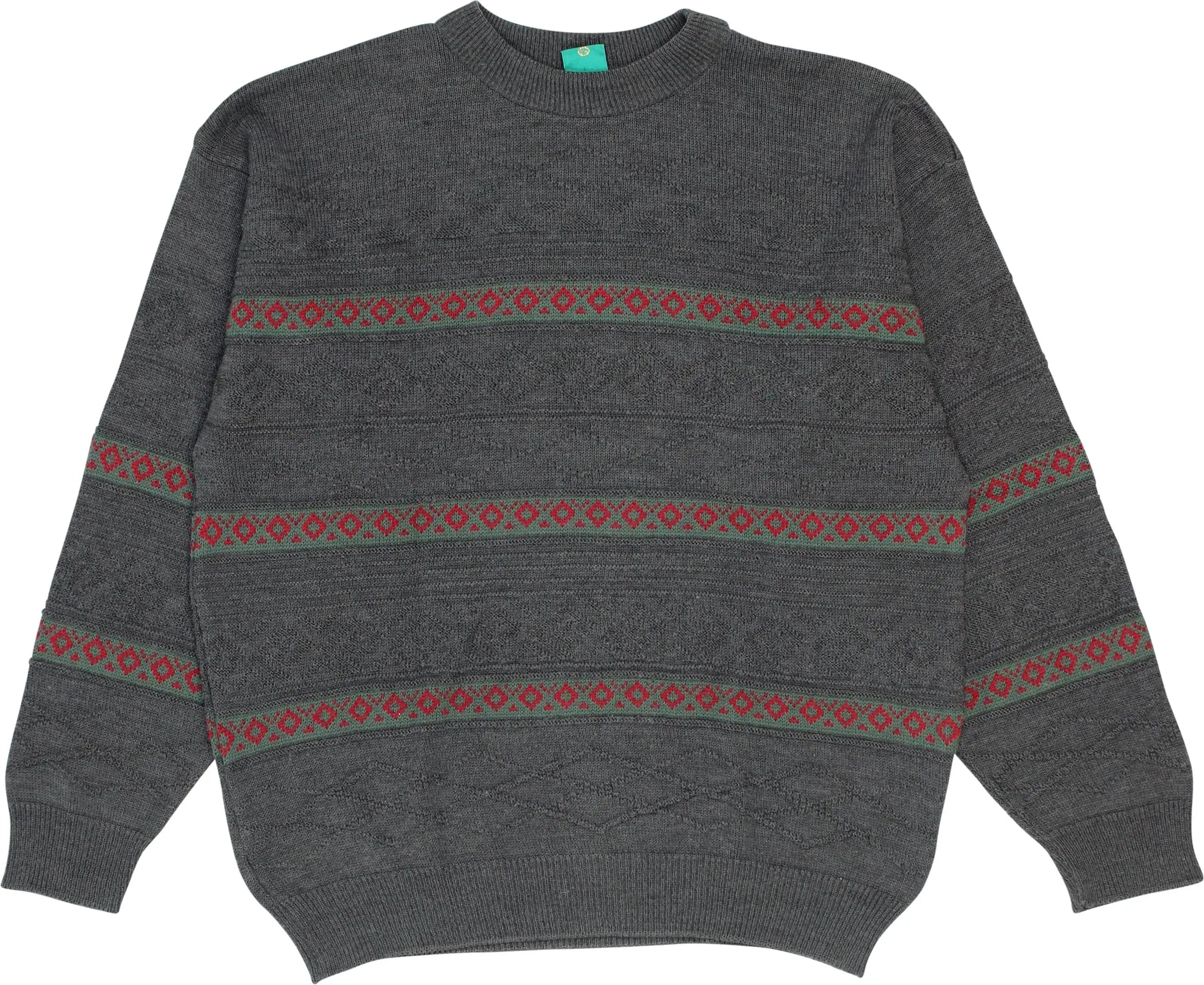 C&A - 90s Wool Blend Knitted Sweater- ThriftTale.com - Vintage and second handclothing