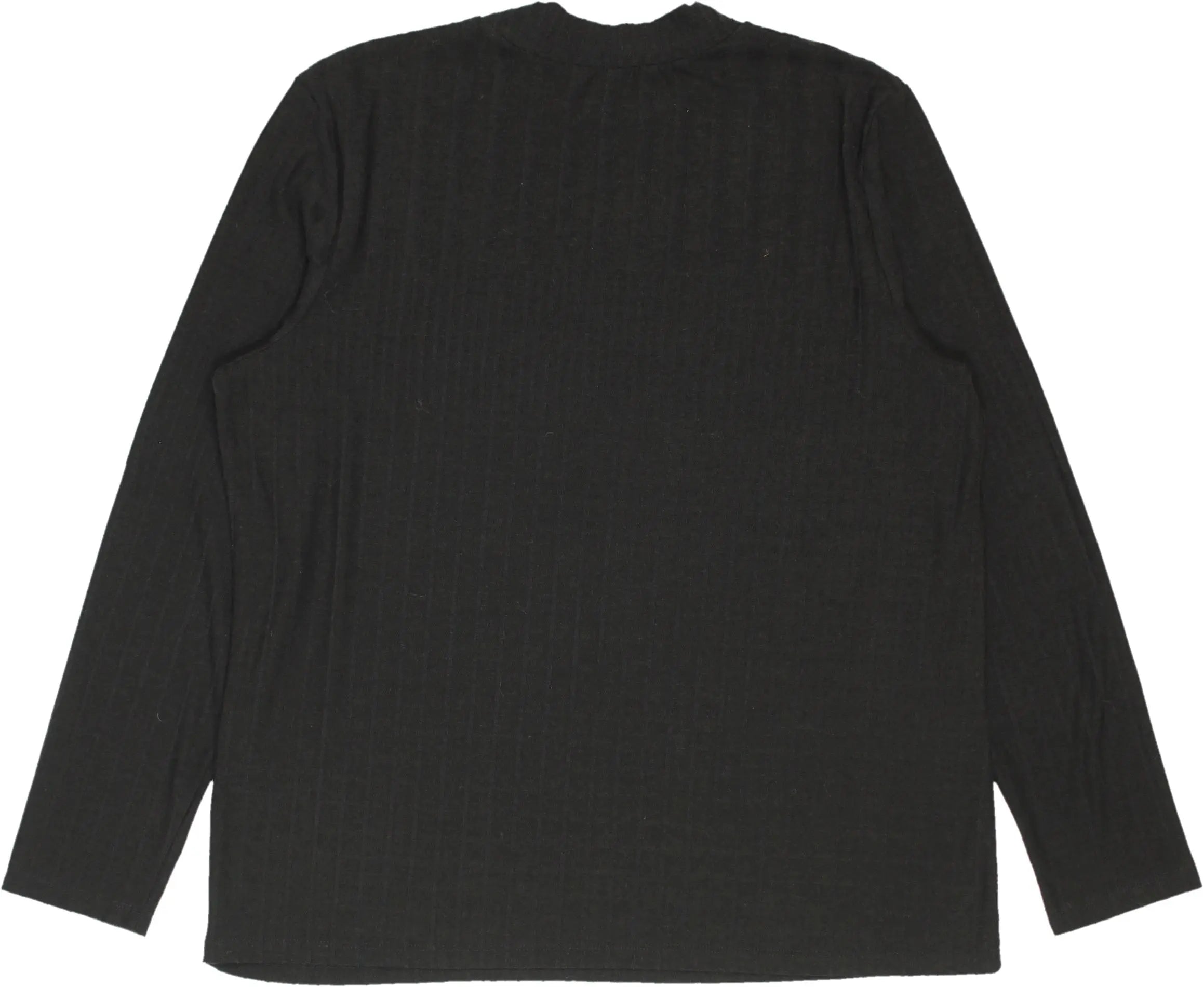 C&A - Black Long Sleeve Top- ThriftTale.com - Vintage and second handclothing