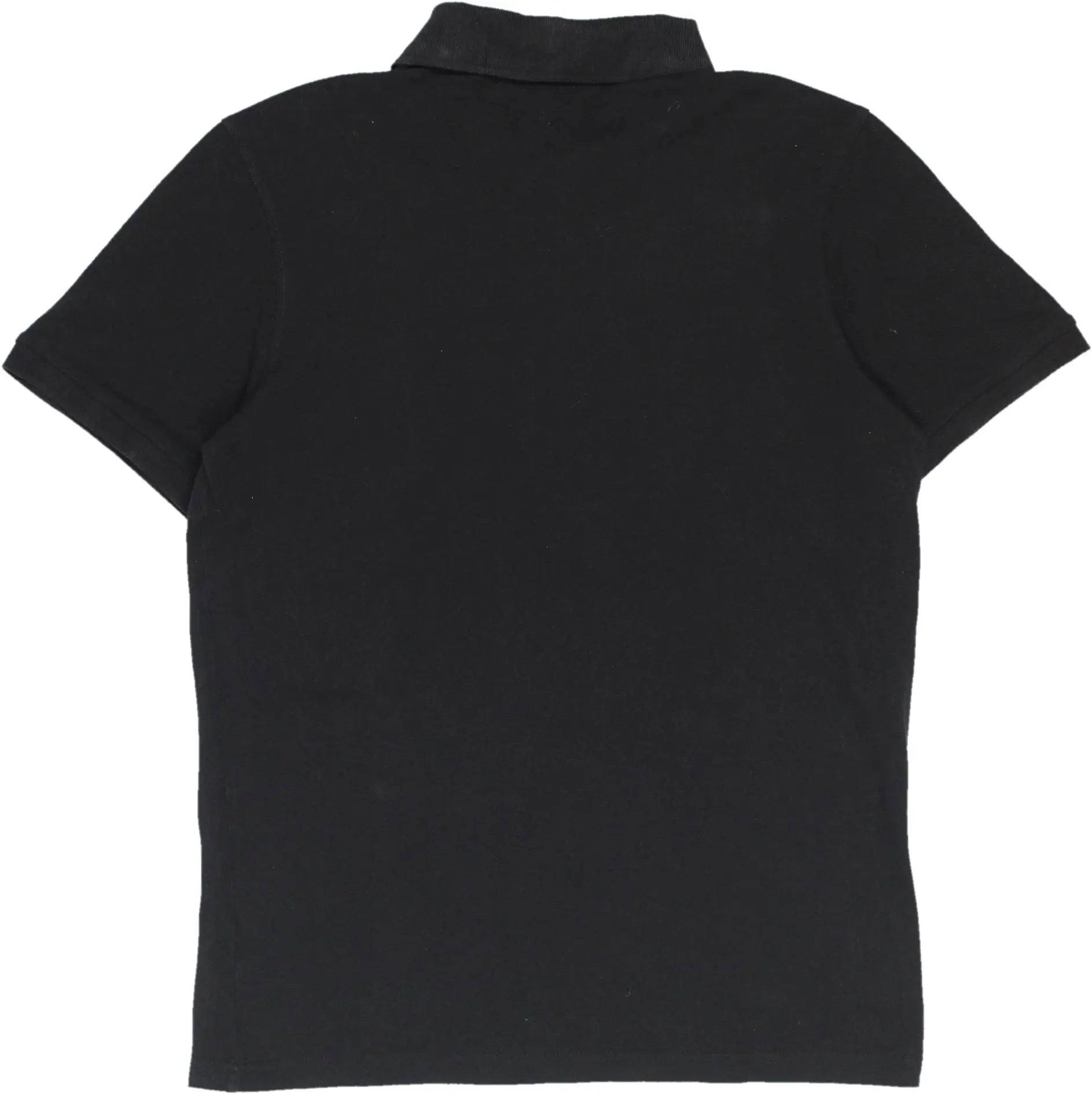 C&A - Black Polo Shirt- ThriftTale.com - Vintage and second handclothing