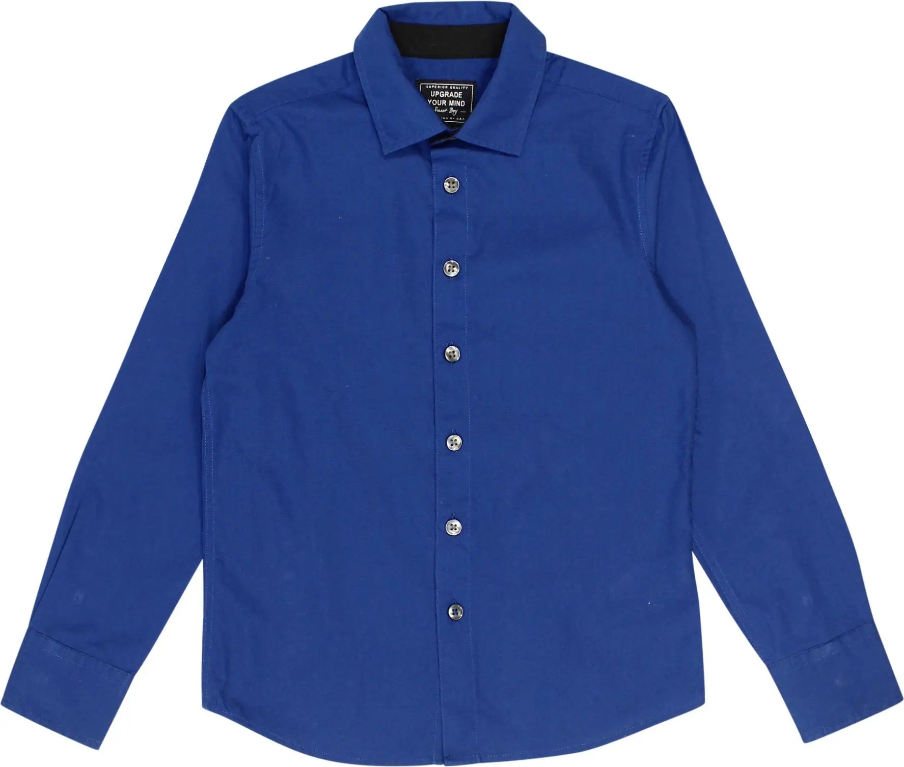 C&A - Blue Shirt- ThriftTale.com - Vintage and second handclothing