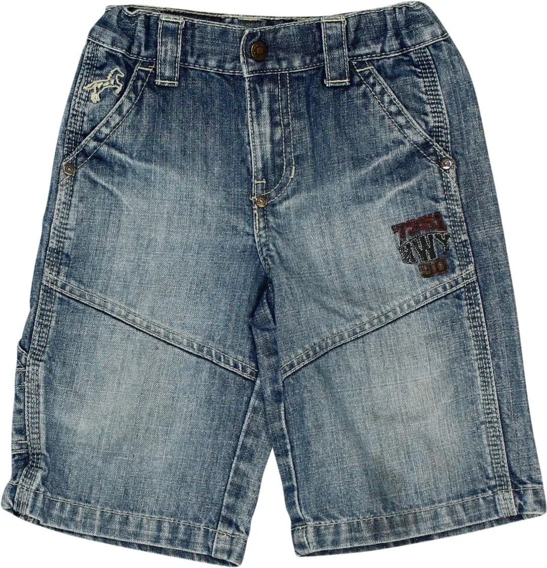 C&A - Blue Shorts- ThriftTale.com - Vintage and second handclothing