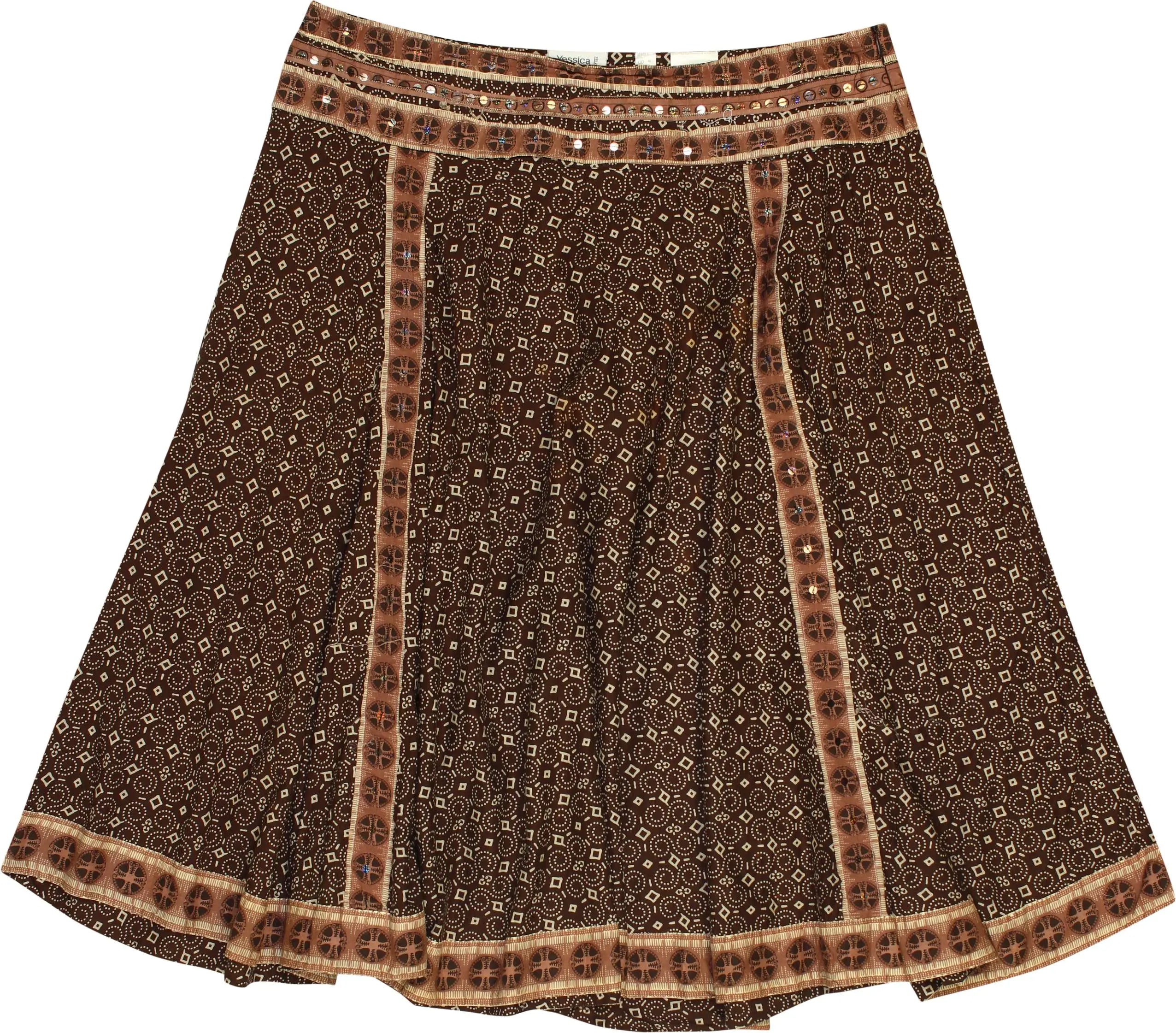 C&A - Boho Skirt- ThriftTale.com - Vintage and second handclothing