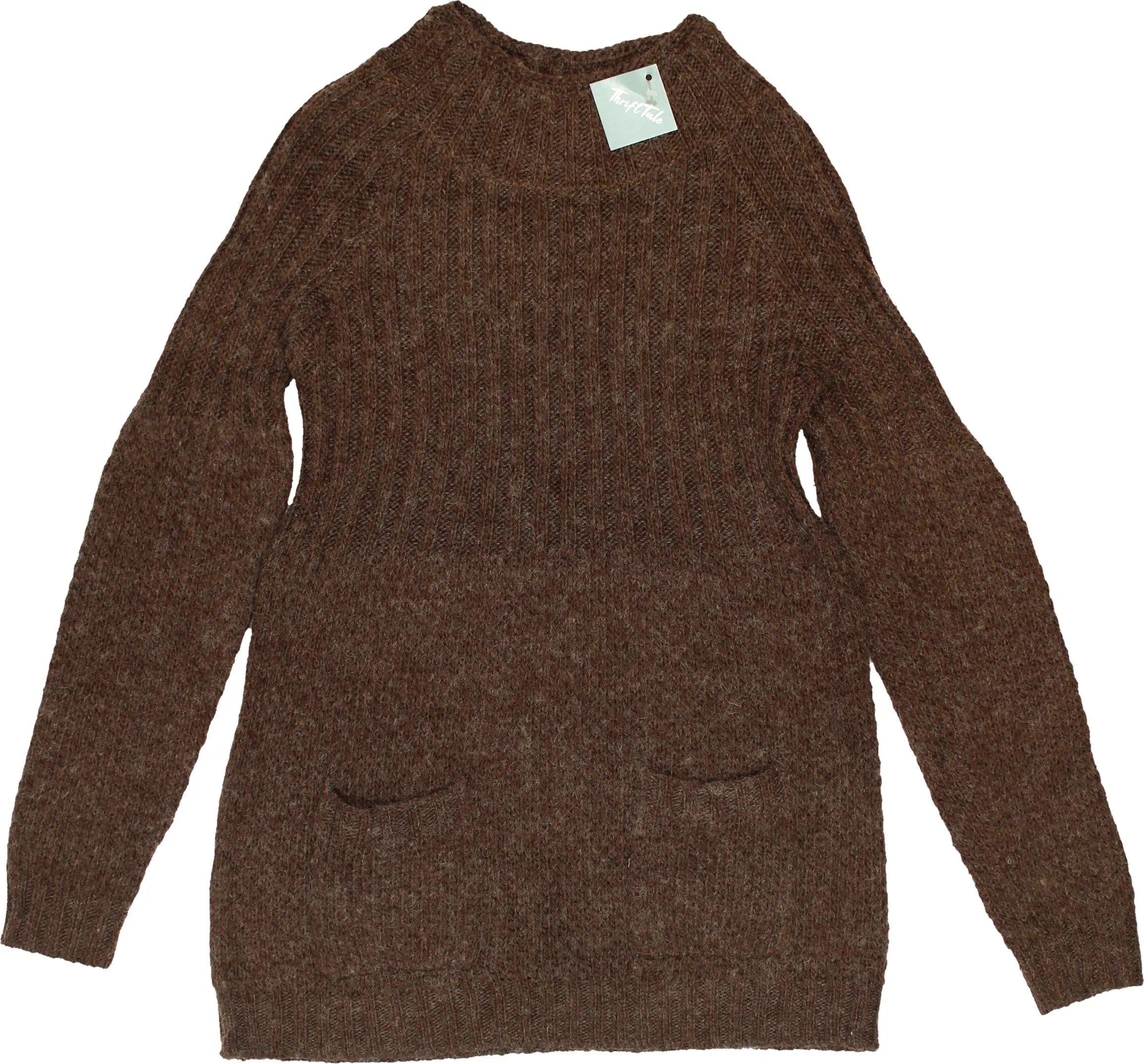 C&A - Brown Jumper- ThriftTale.com - Vintage and second handclothing