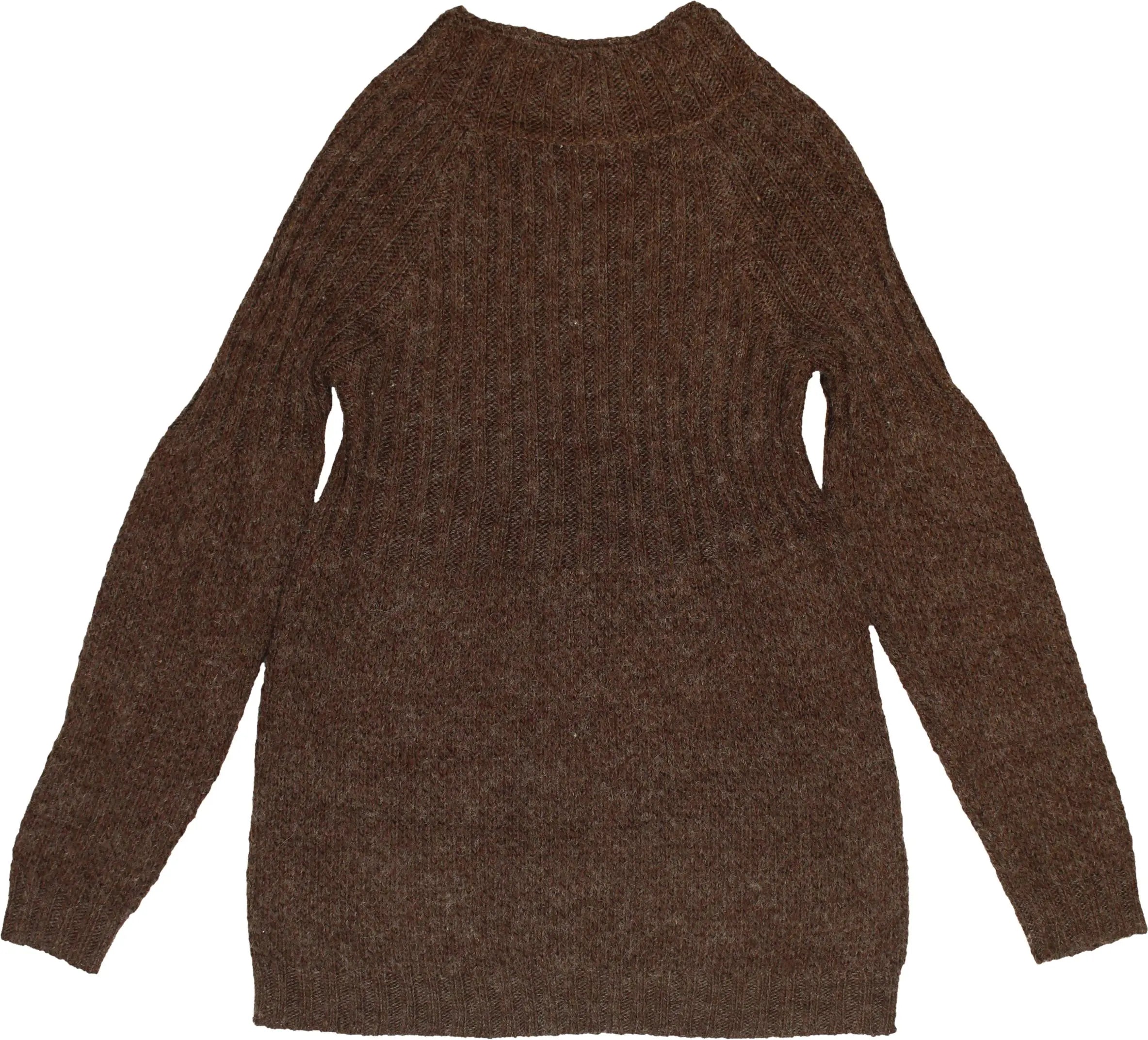 C&A - Brown Jumper- ThriftTale.com - Vintage and second handclothing