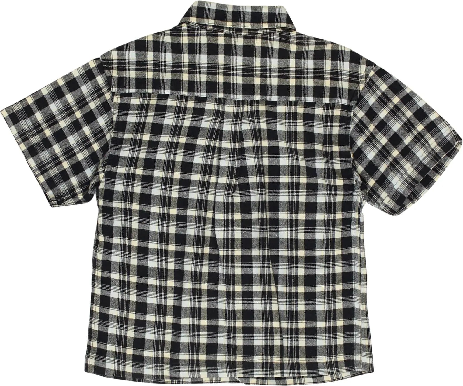 C&A - Checked Short Sleeve Shirt- ThriftTale.com - Vintage and second handclothing